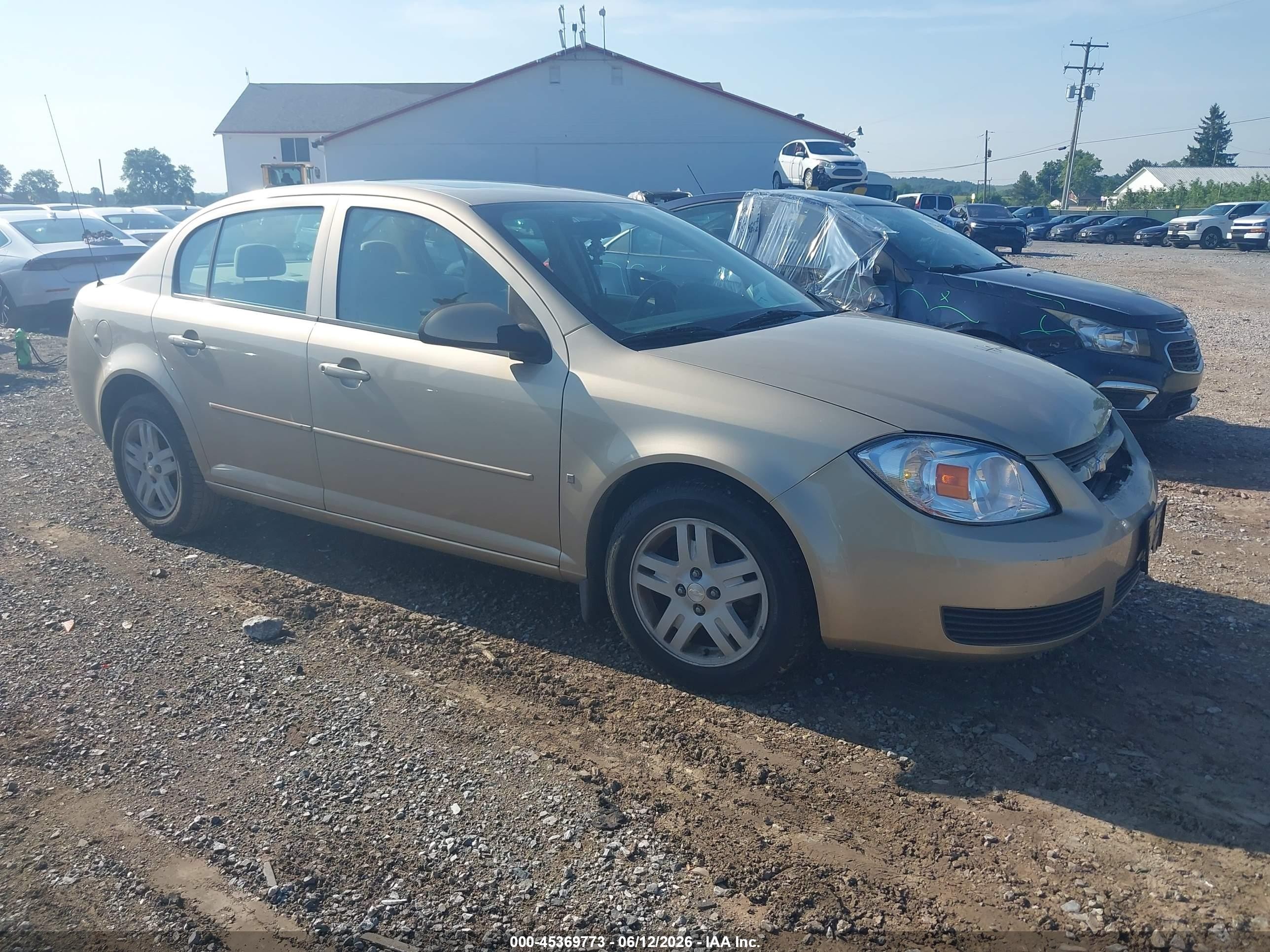 2006 Chevrolet Cobalt Lt Tan vin: 1G1AL58F867738879