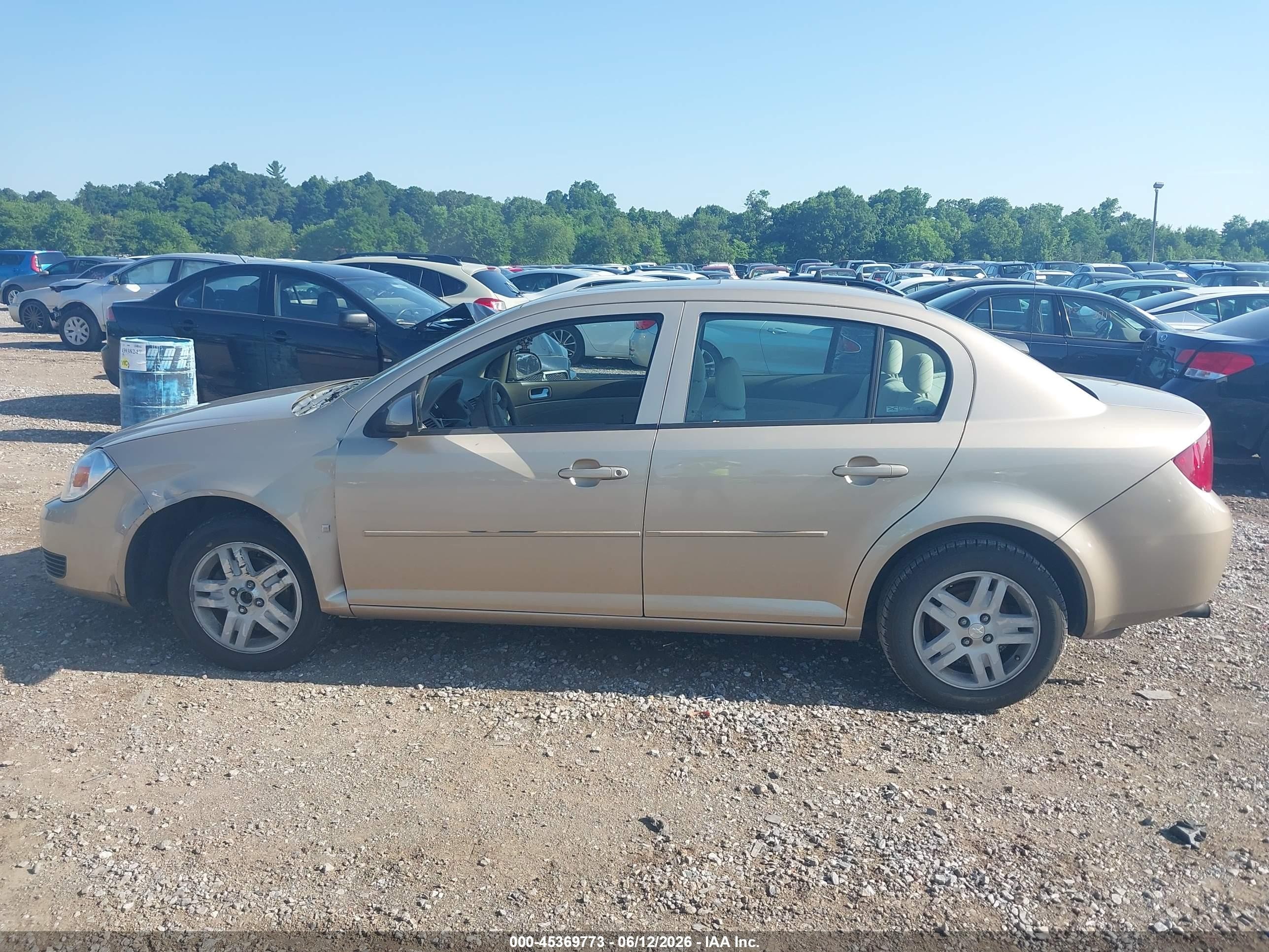 2006 Chevrolet Cobalt Lt Tan vin: 1G1AL58F867738879