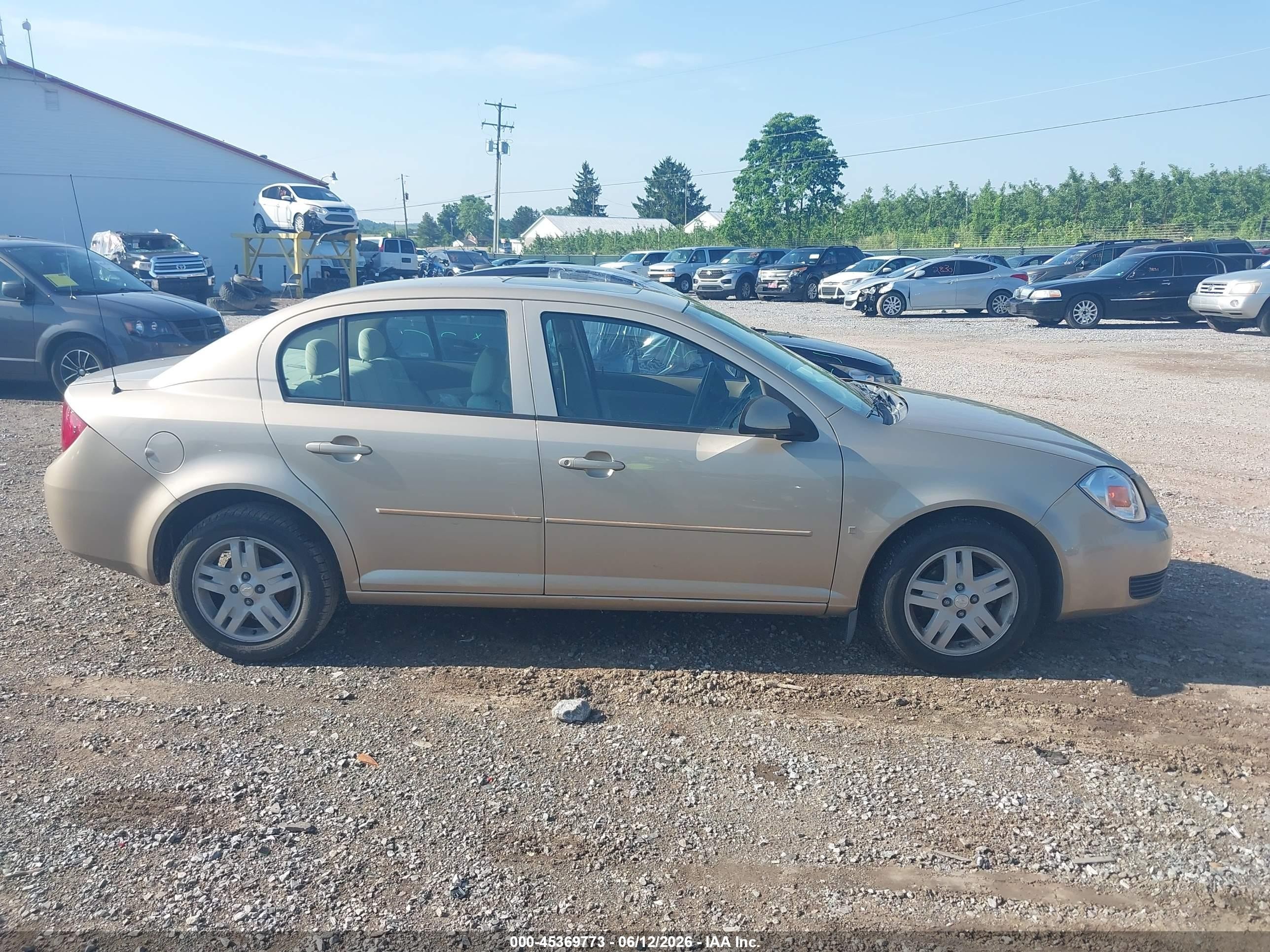 2006 Chevrolet Cobalt Lt Tan vin: 1G1AL58F867738879