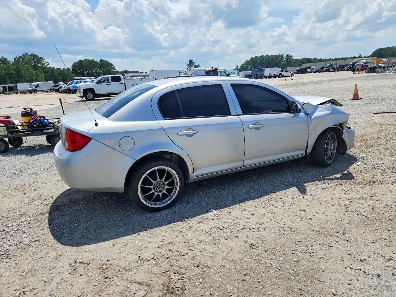 2008 Chevrolet Cobalt Lt Silver vin: 1G1AL58F887227854