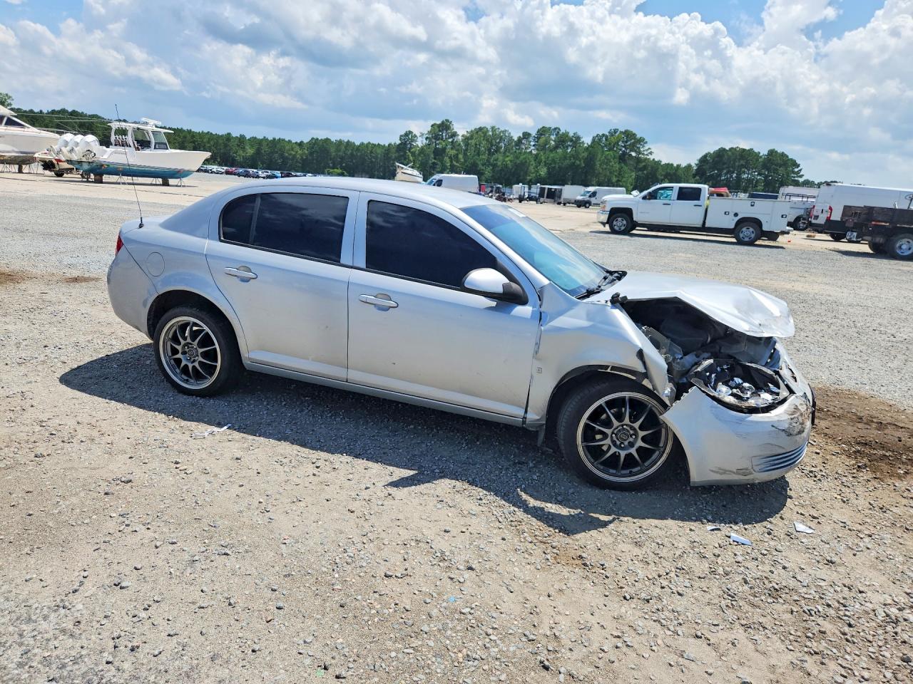2008 Chevrolet Cobalt Lt Silver vin: 1G1AL58F887227854