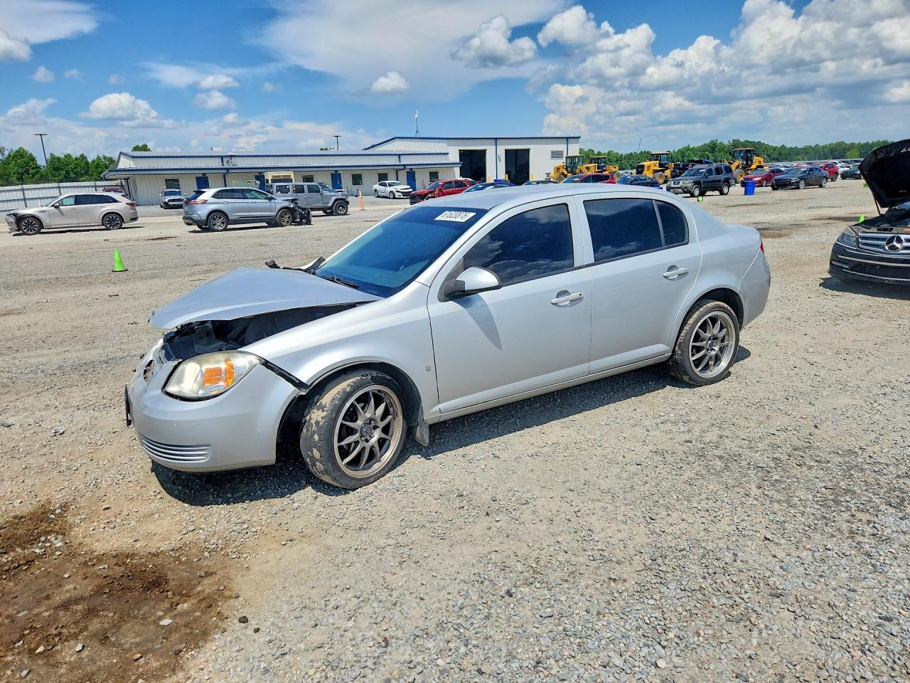 2008 Chevrolet Cobalt Lt Silver vin: 1G1AL58F887227854