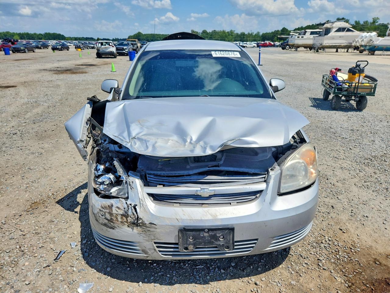 2008 Chevrolet Cobalt Lt Silver vin: 1G1AL58F887227854