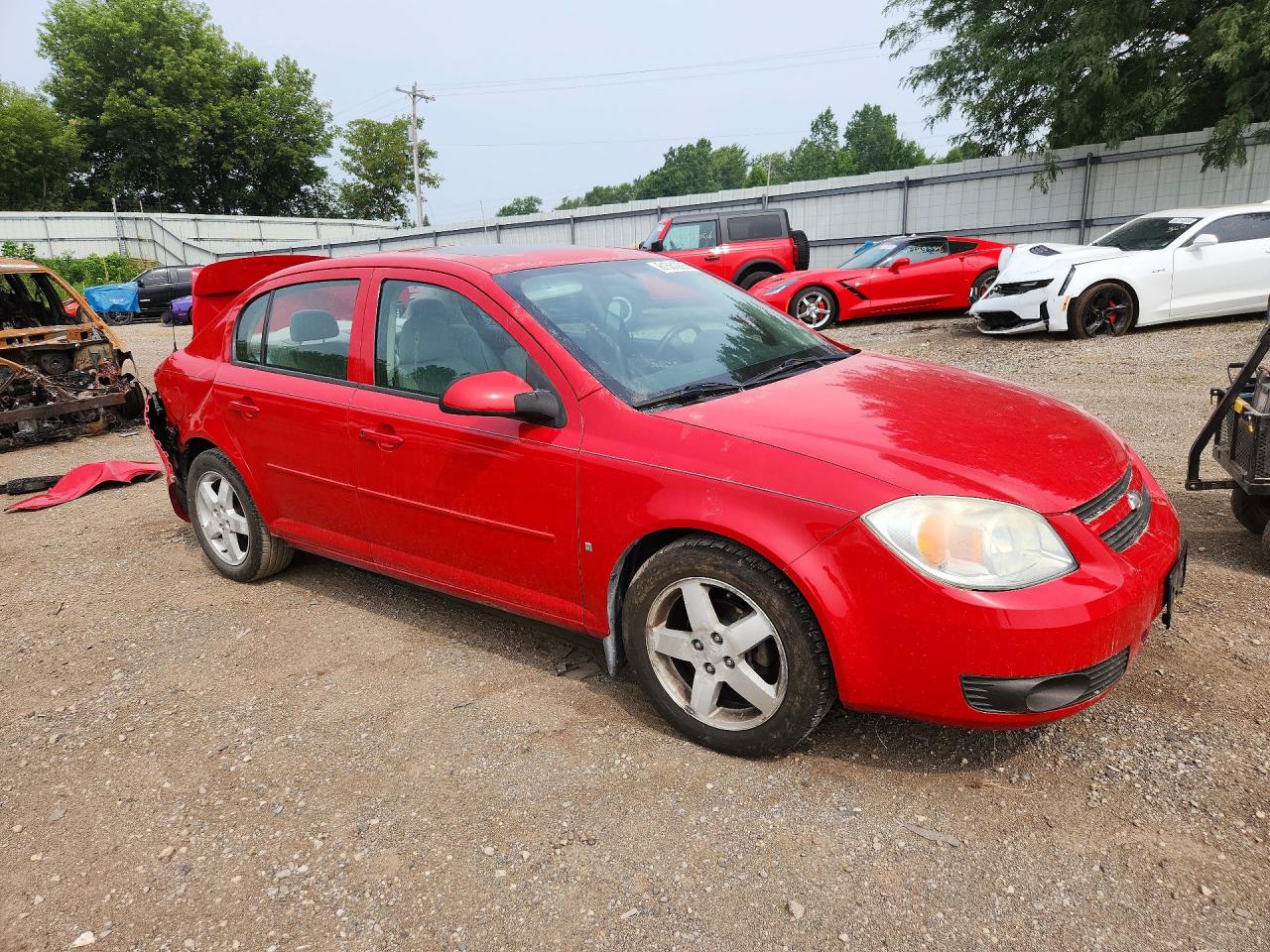 2006 Chevrolet Cobalt Lt Red vin: 1G1AL58F967672634