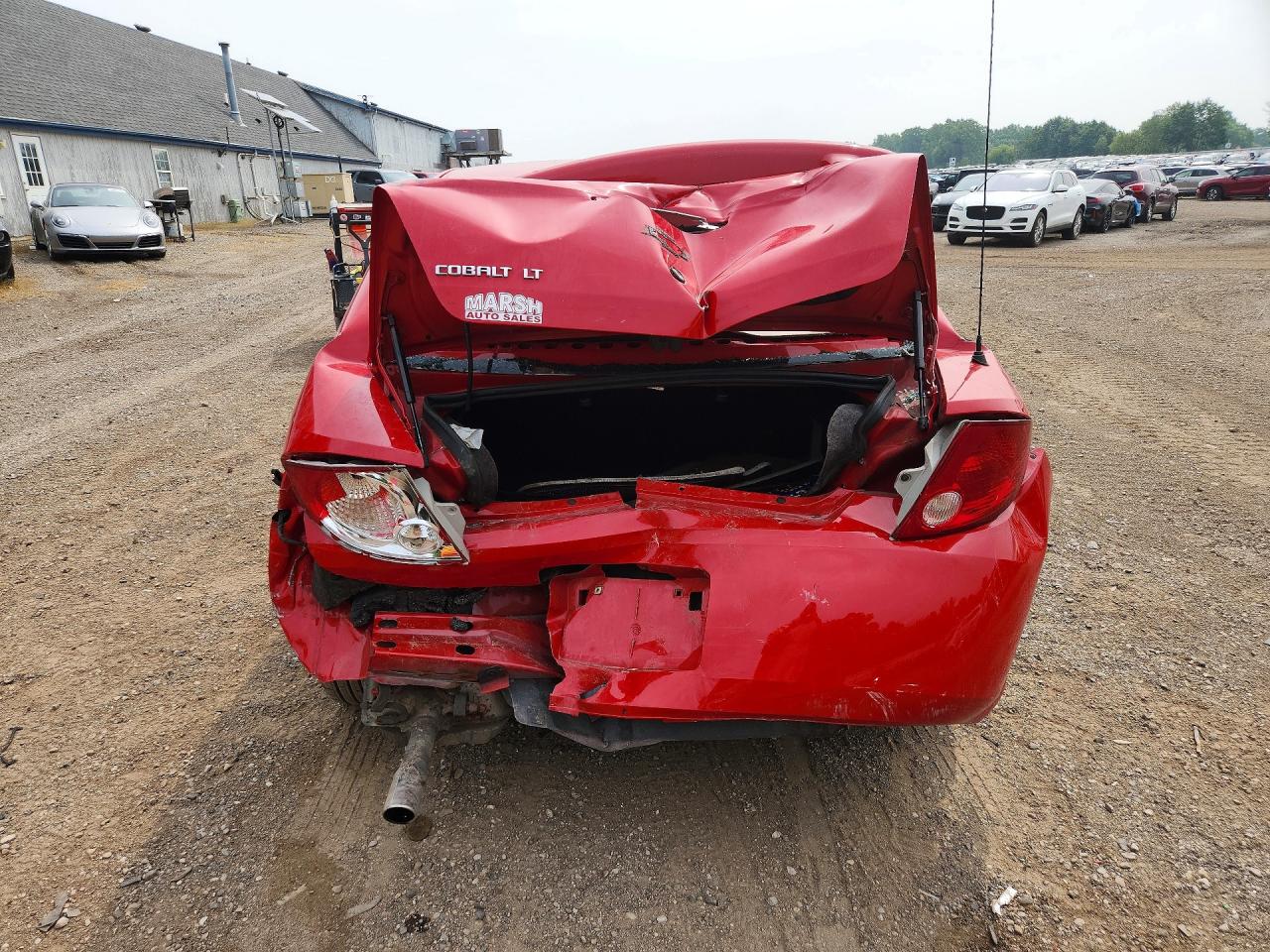2006 Chevrolet Cobalt Lt Red vin: 1G1AL58F967672634