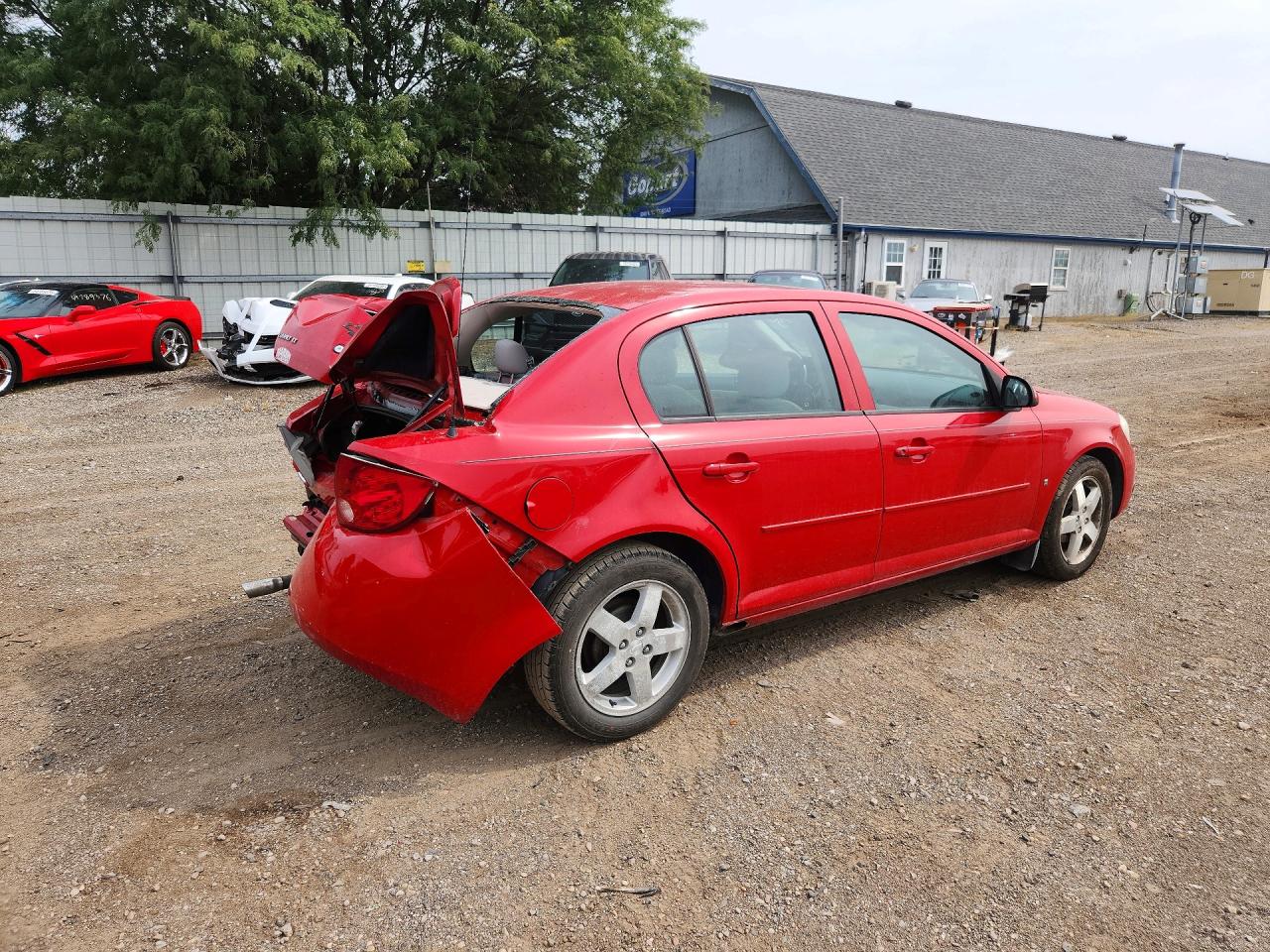 2006 Chevrolet Cobalt Lt Red vin: 1G1AL58F967672634