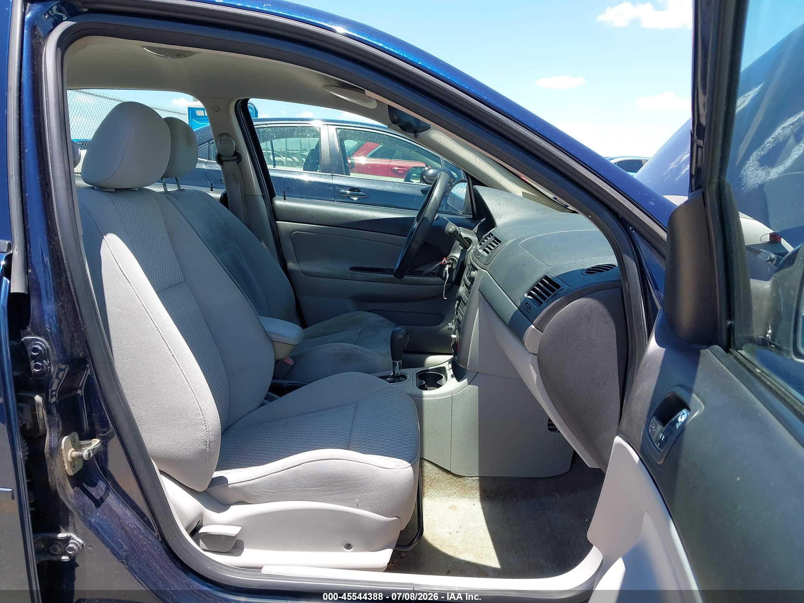 2008 Chevrolet Cobalt Lt Blue vin: 1G1AL58F987151500