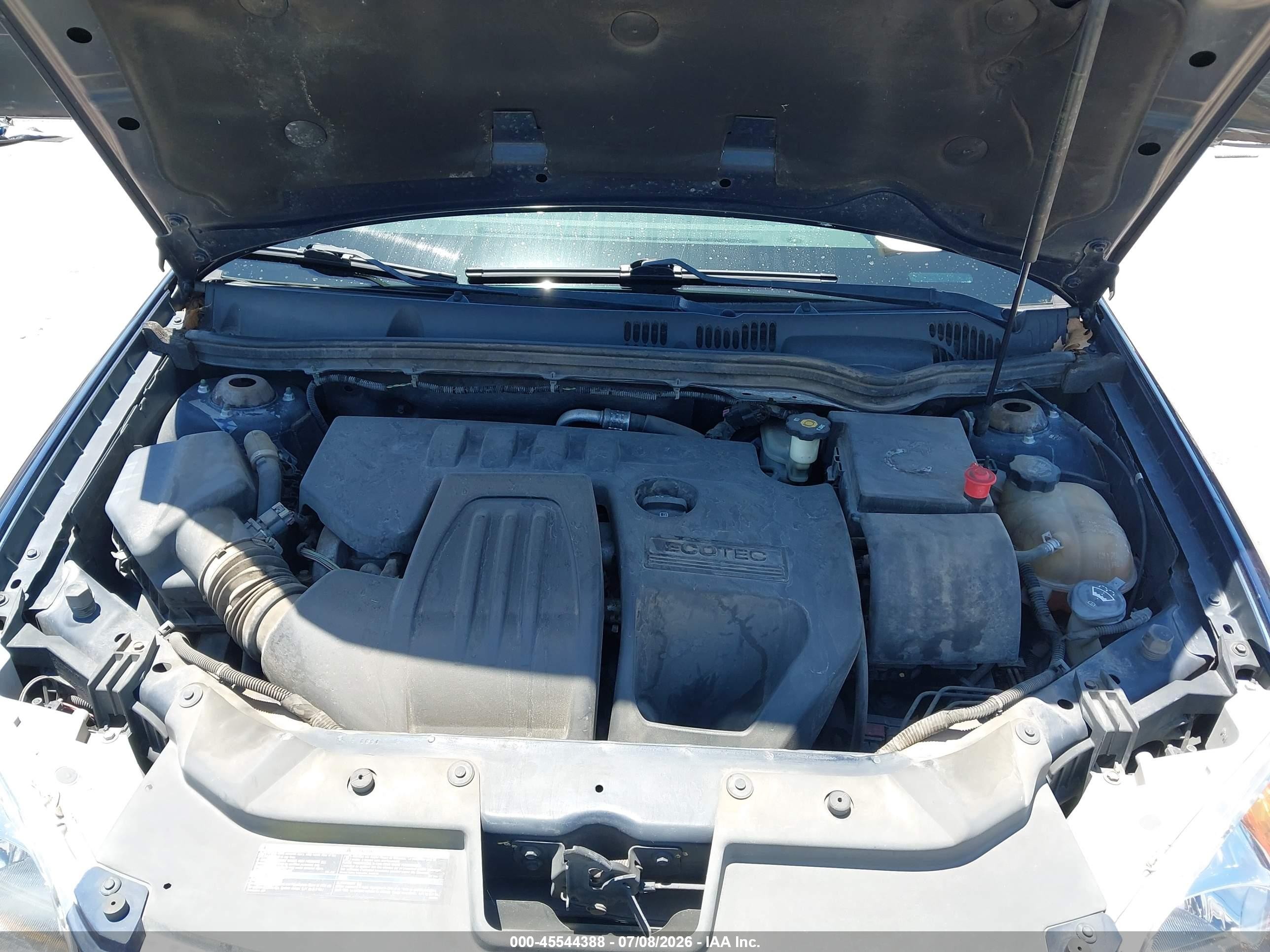 2008 Chevrolet Cobalt Lt Blue vin: 1G1AL58F987151500
