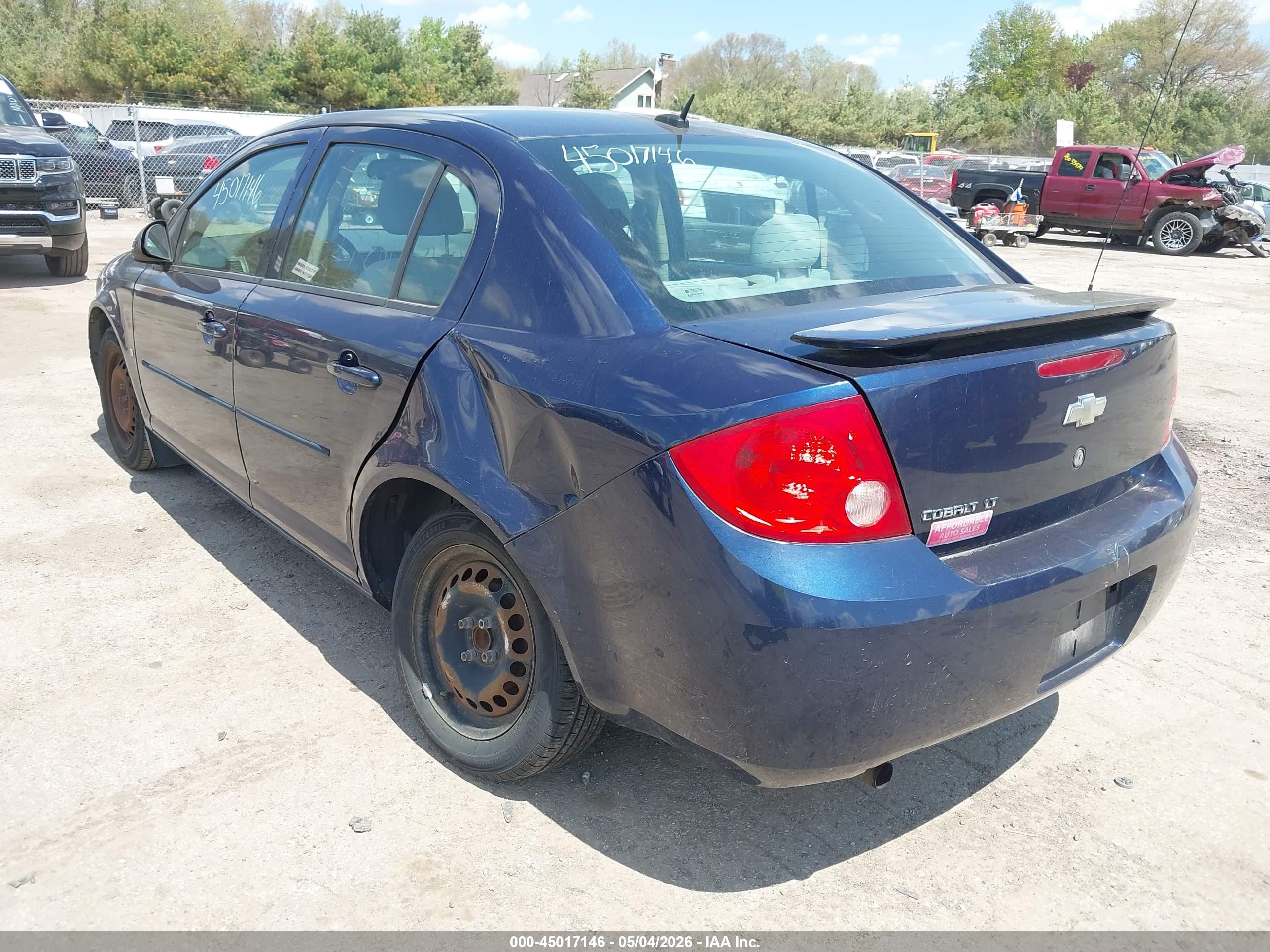 2008 Chevrolet Cobalt Lt Navy vin: 1G1AL58F987291918