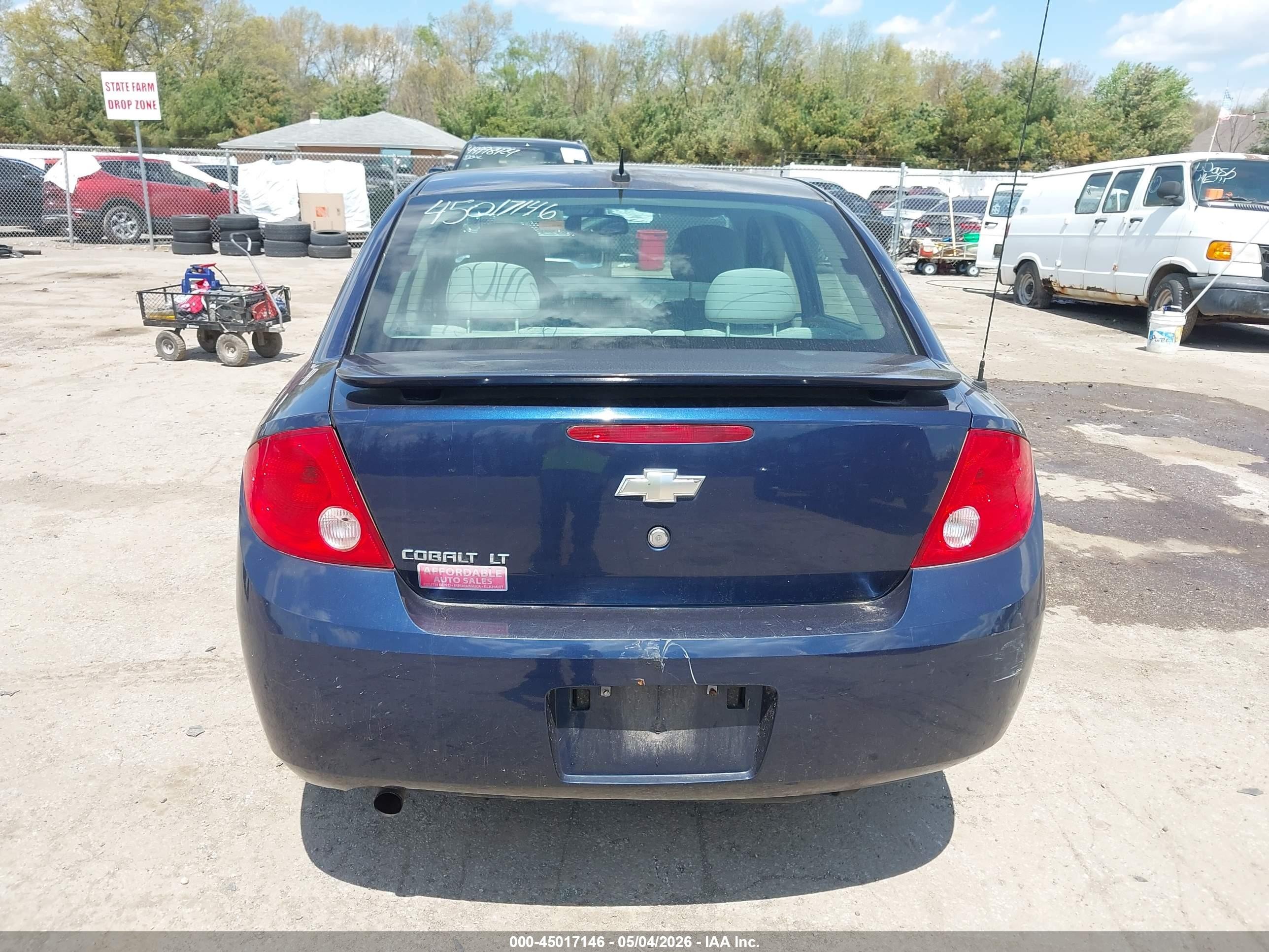 2008 Chevrolet Cobalt Lt Navy vin: 1G1AL58F987291918