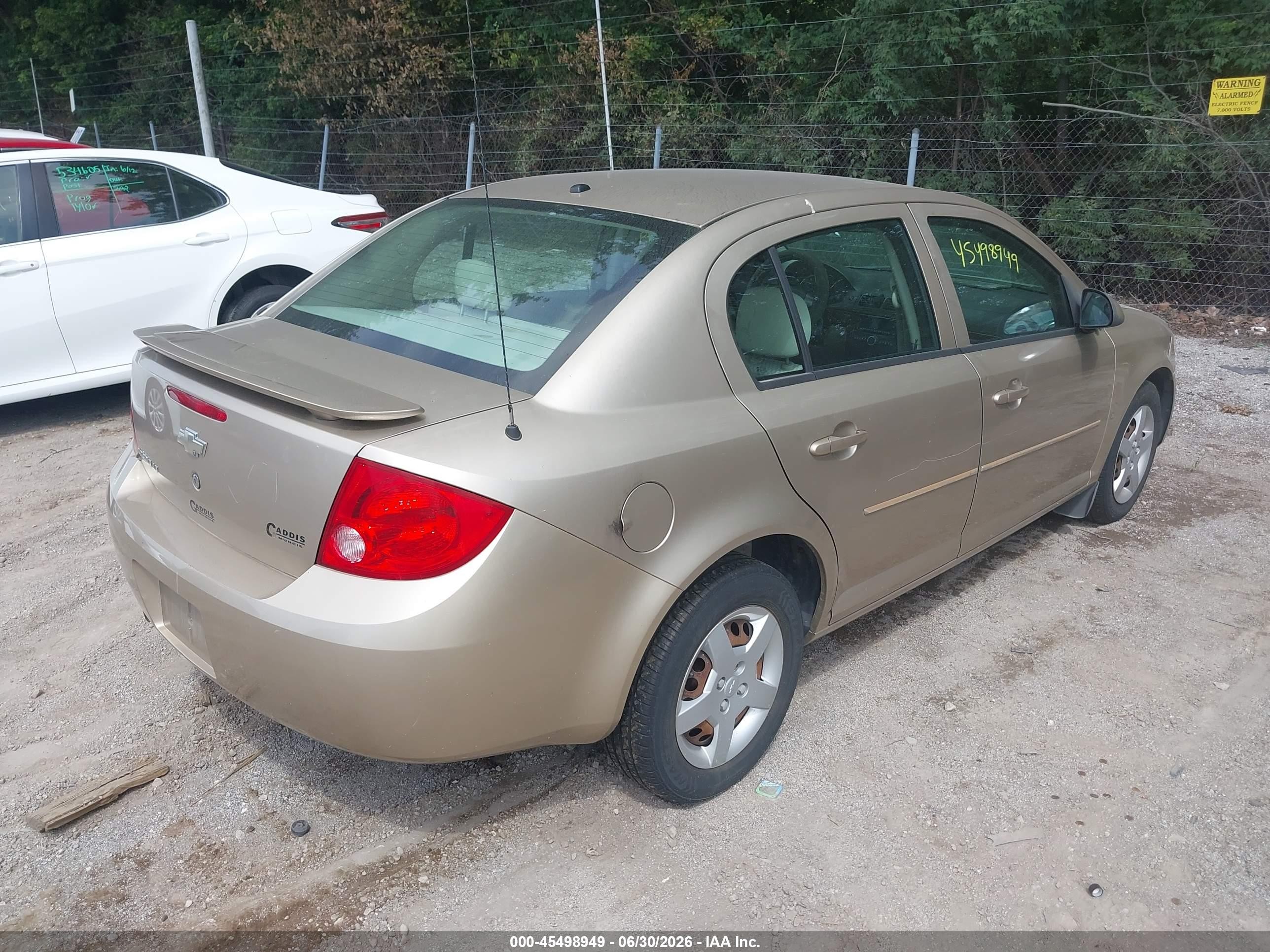 2008 Chevrolet Cobalt Lt Gold vin: 1G1AL58F987307681