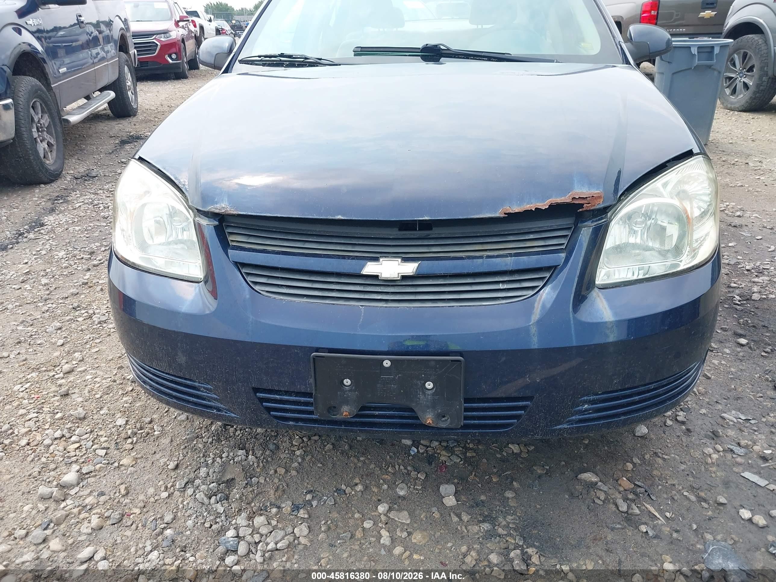 2008 Chevrolet Cobalt Lt Dark Blue vin: 1G1AL58FX87139680