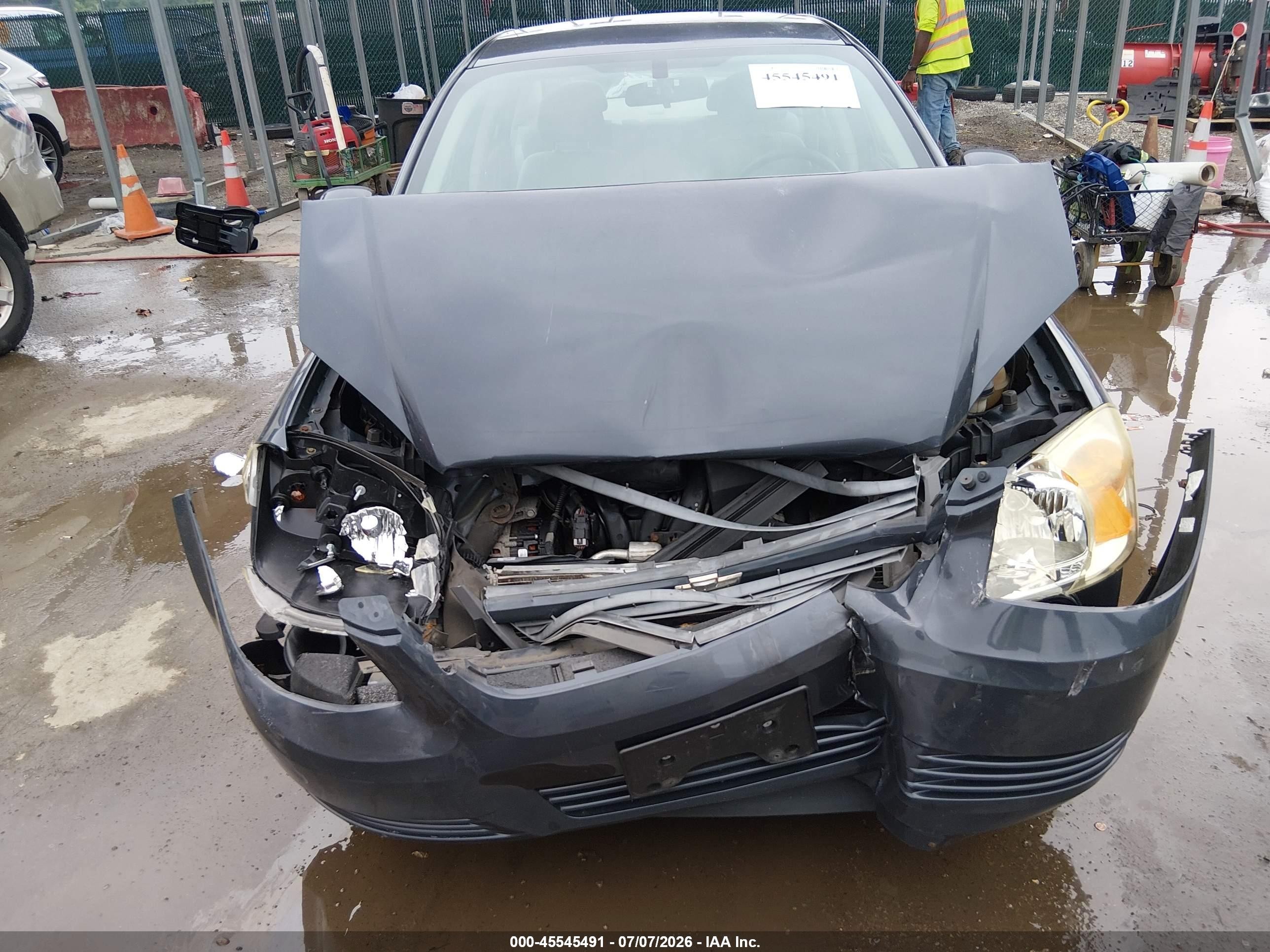 2008 Chevrolet Cobalt Lt Серый vin: 1G1AL58FX87167544