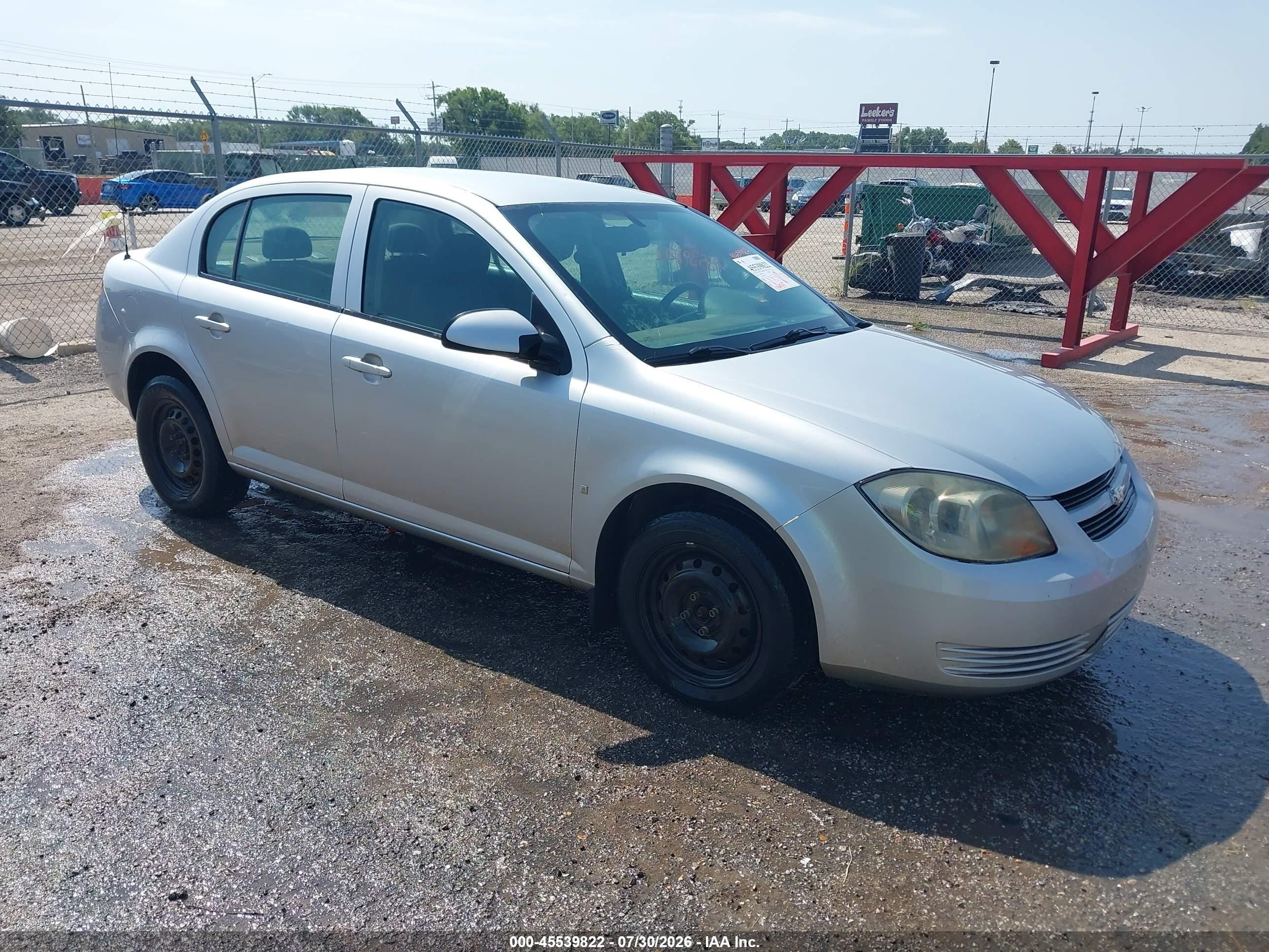 2009 Chevrolet Cobalt Lt Silver vin: 1G1AL58H097151680