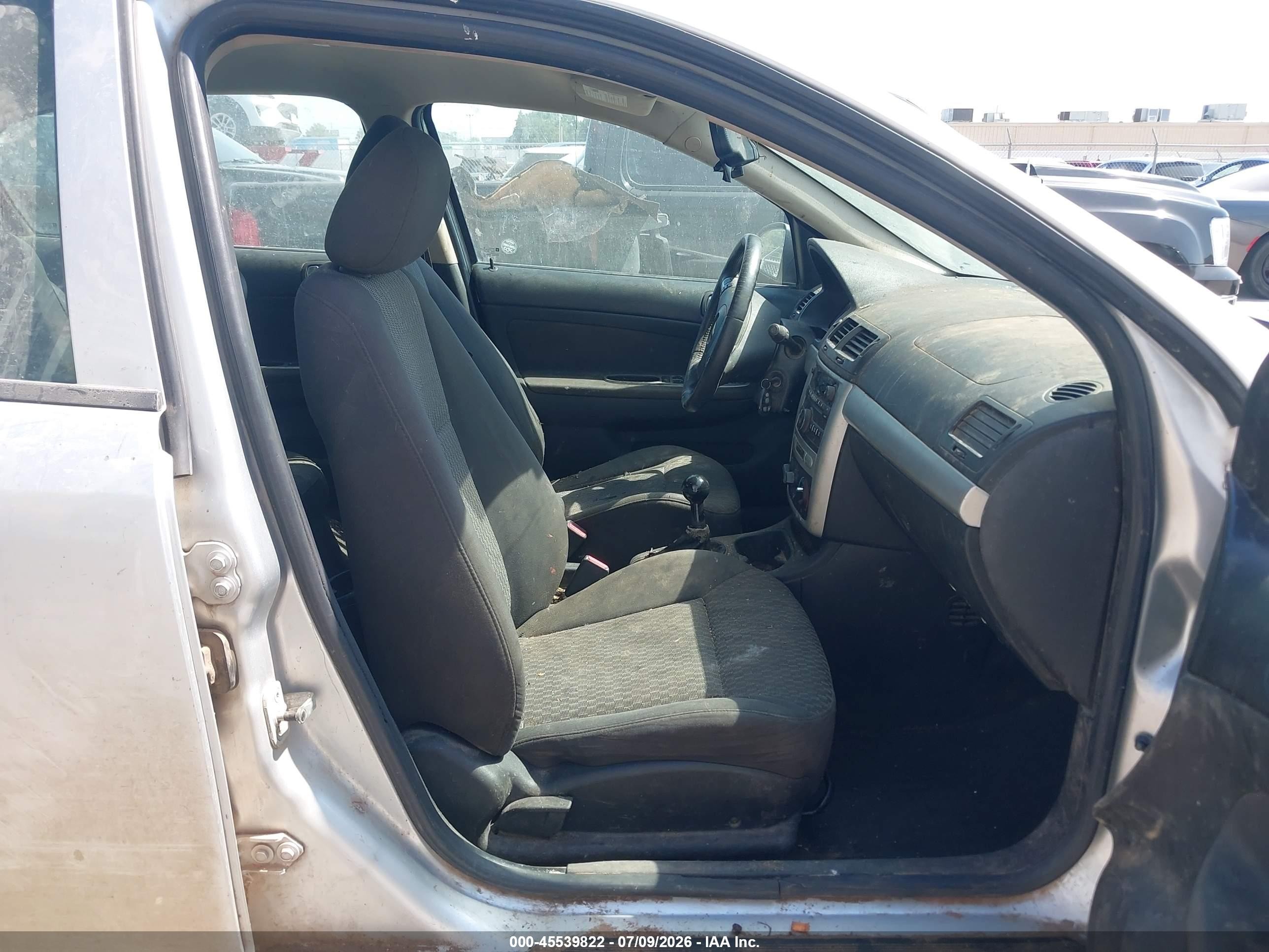 2009 Chevrolet Cobalt Lt Silver vin: 1G1AL58H097151680