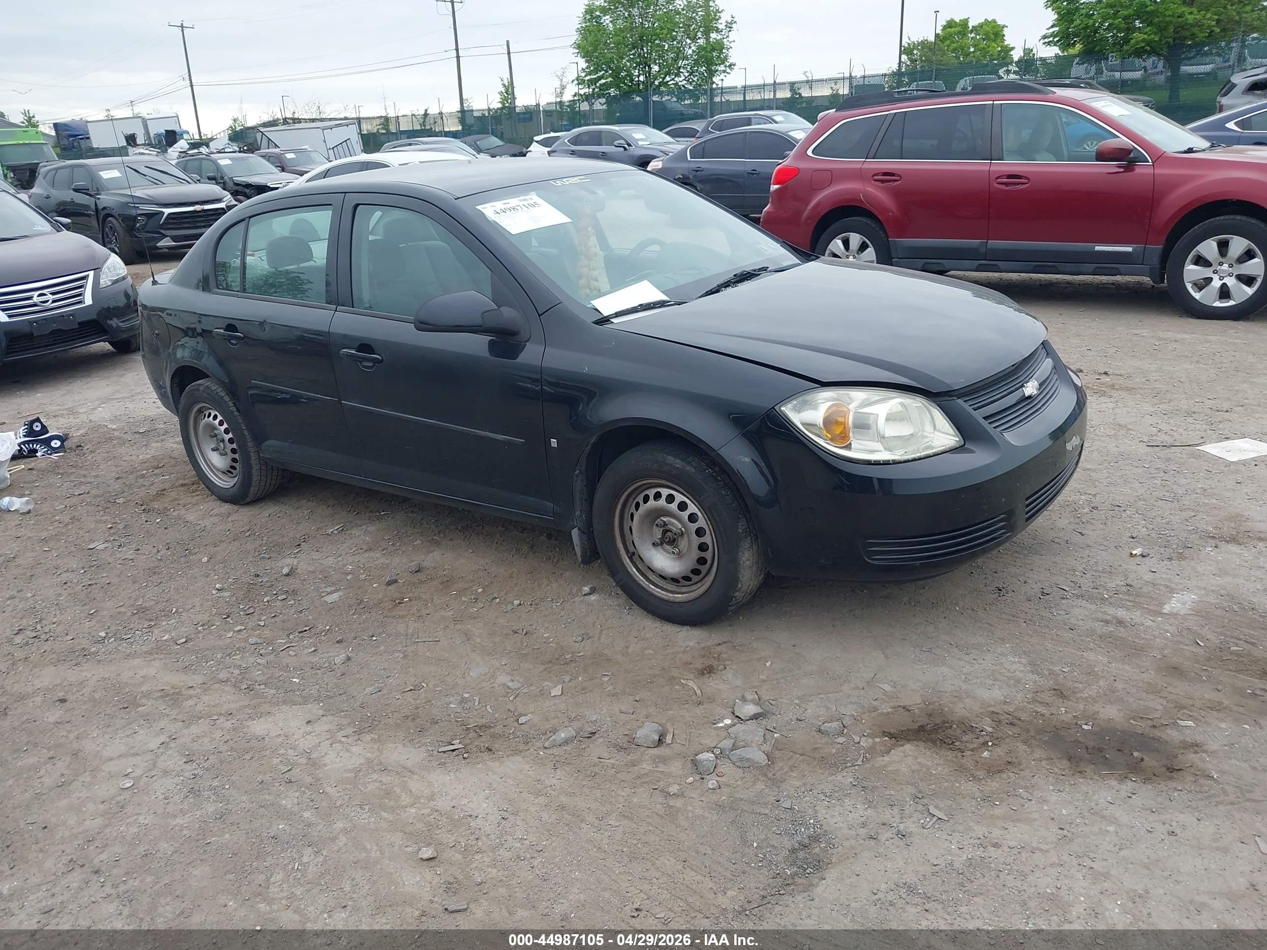 2009 Chevrolet Cobalt Lt Black vin: 1G1AL58H397139796