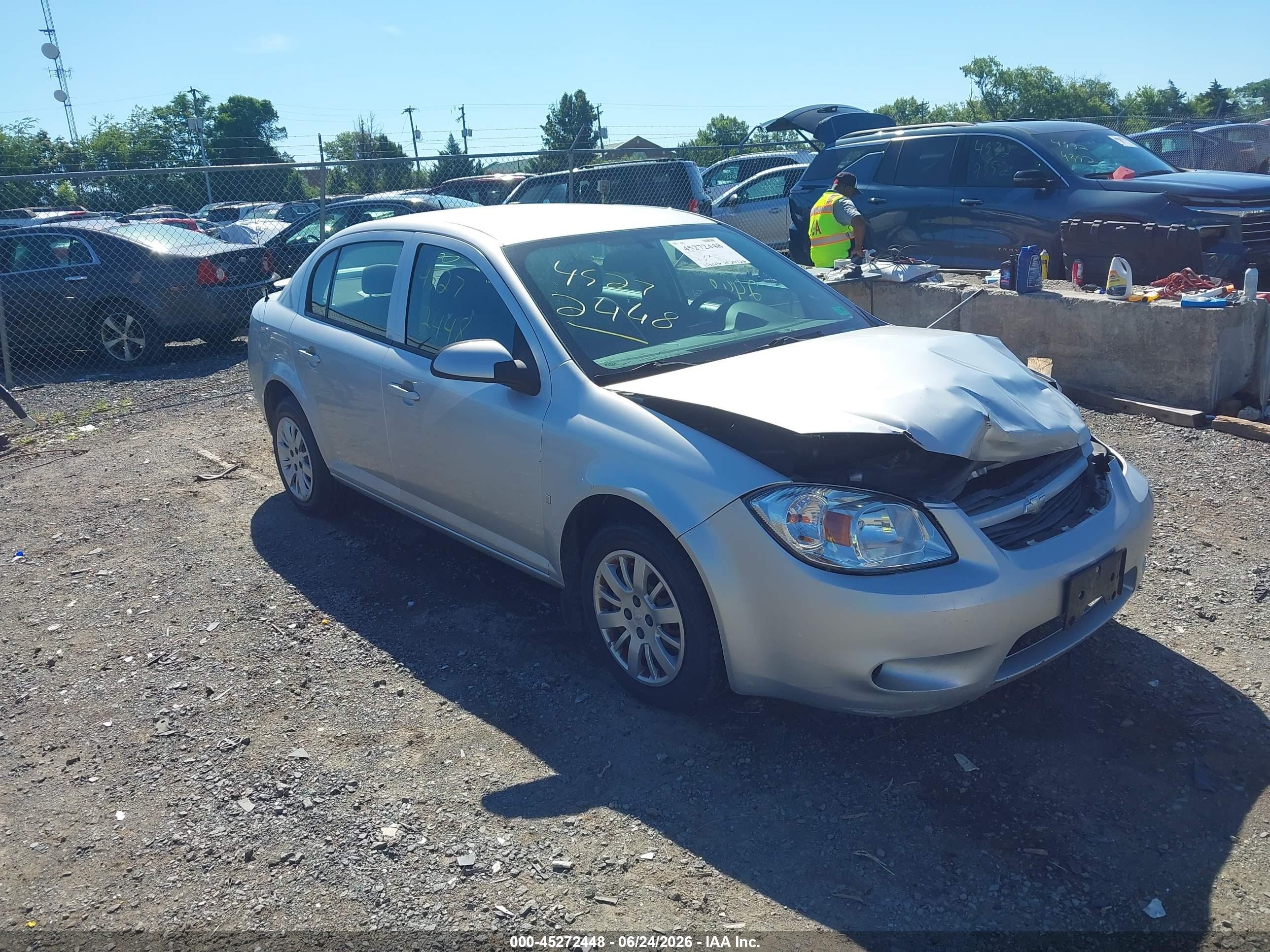 2009 Chevrolet Cobalt Lt Серебряный vin: 1G1AL58H597126614