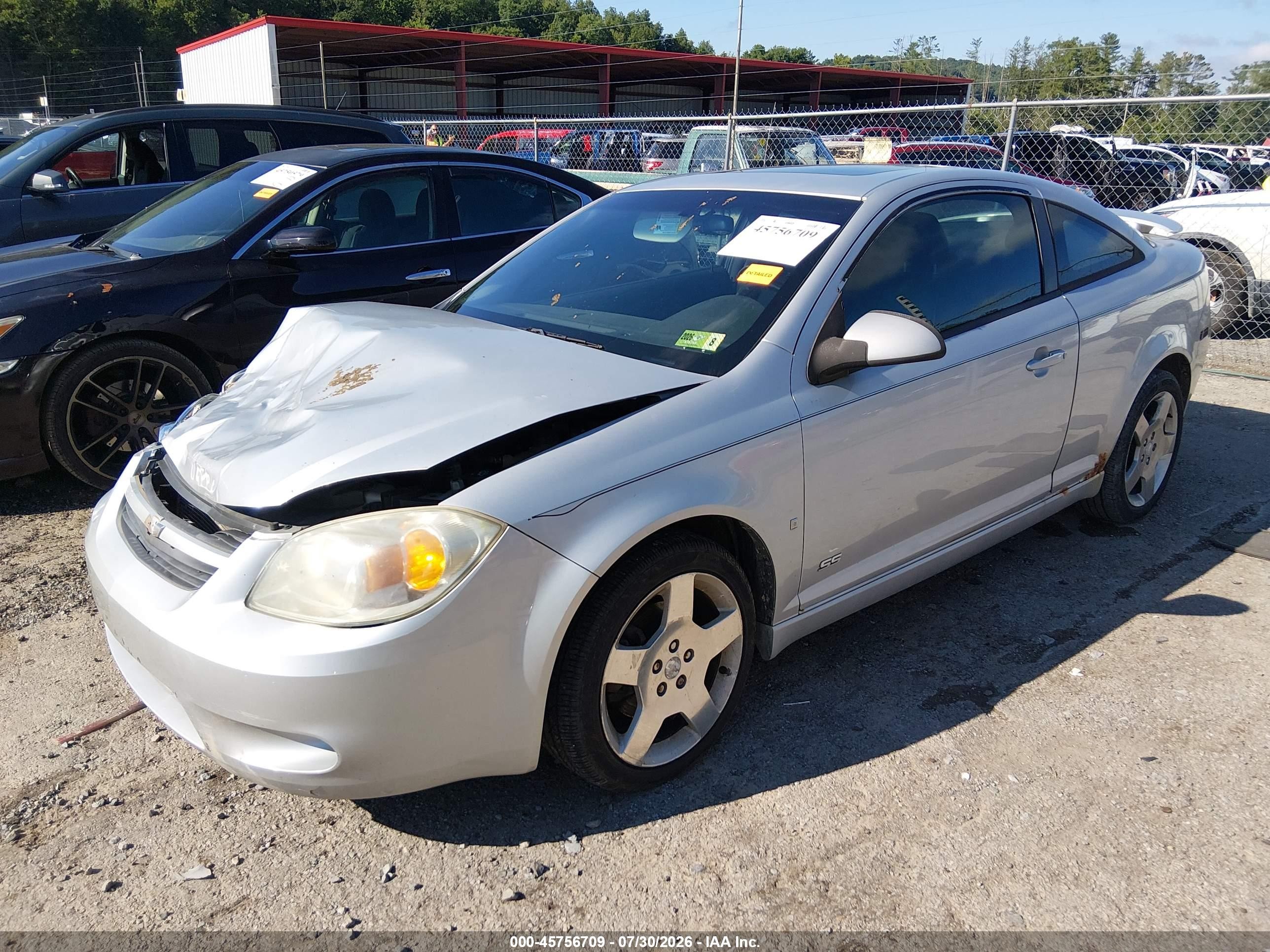 2006 Chevrolet Cobalt Ss Silver vin: 1G1AM15B467697528