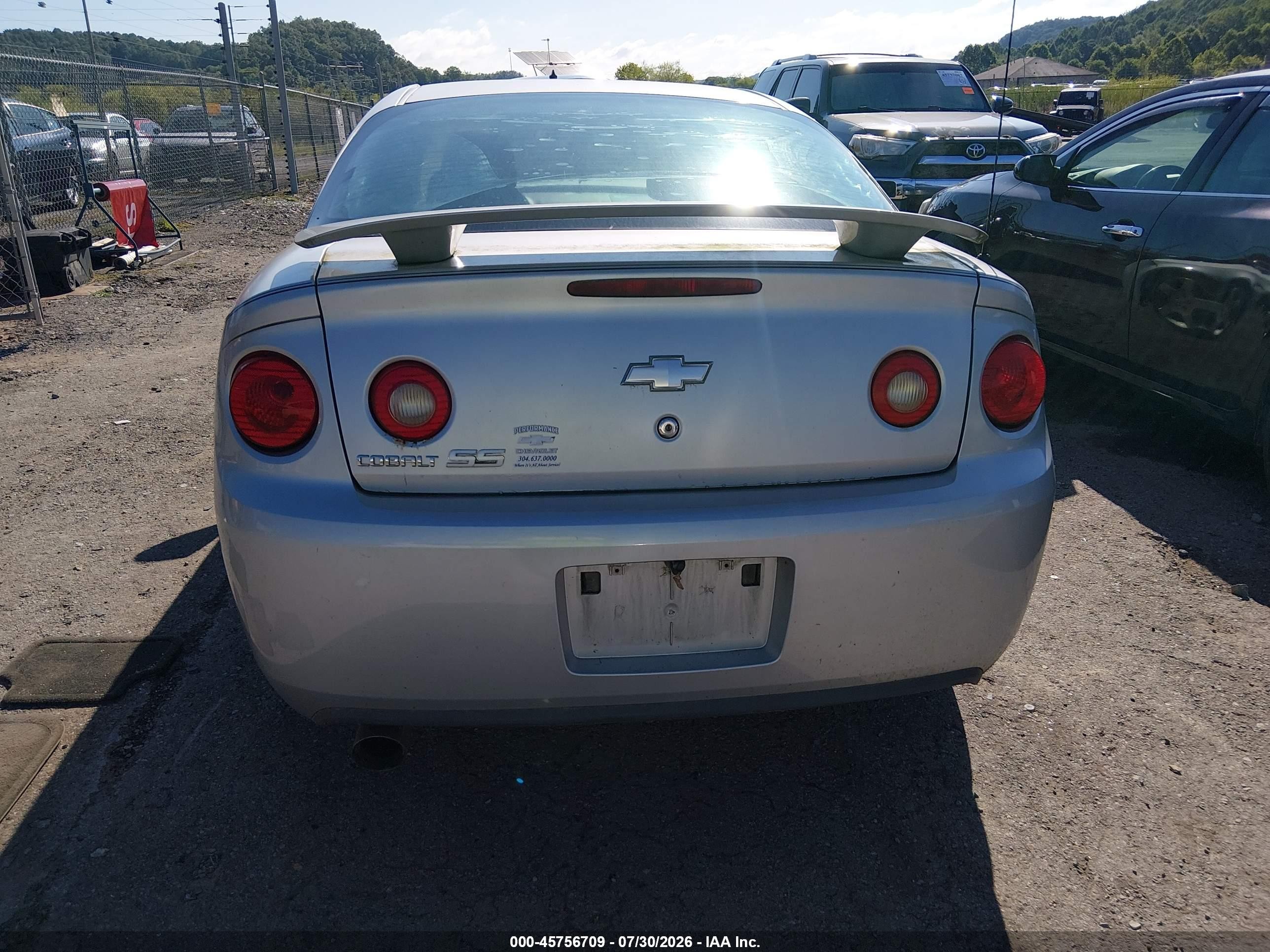 2006 Chevrolet Cobalt Ss Silver vin: 1G1AM15B467697528