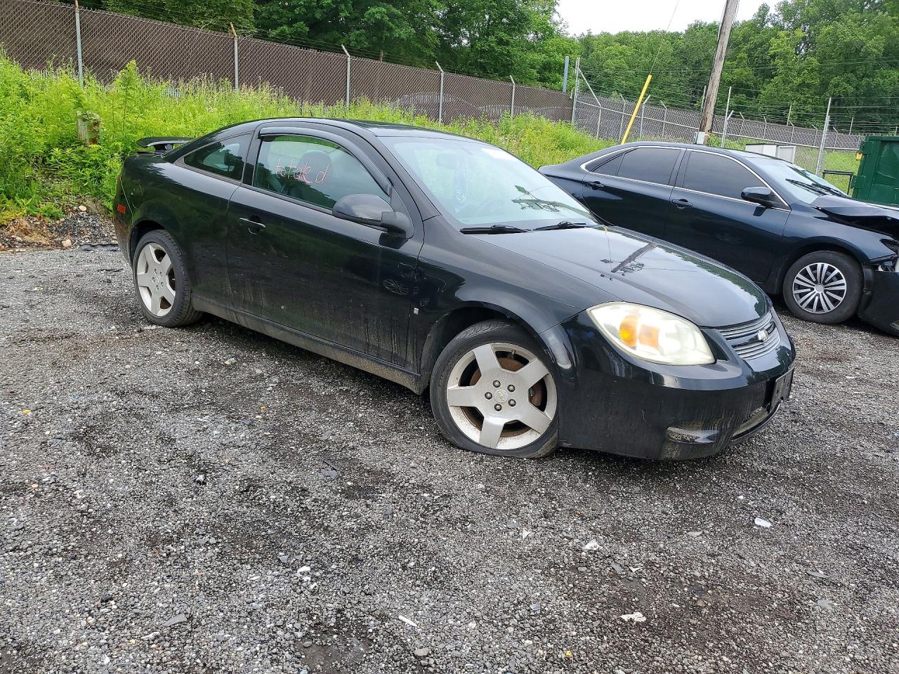 2008 Chevrolet Cobalt Sport Black vin: 1G1AM18B787159842