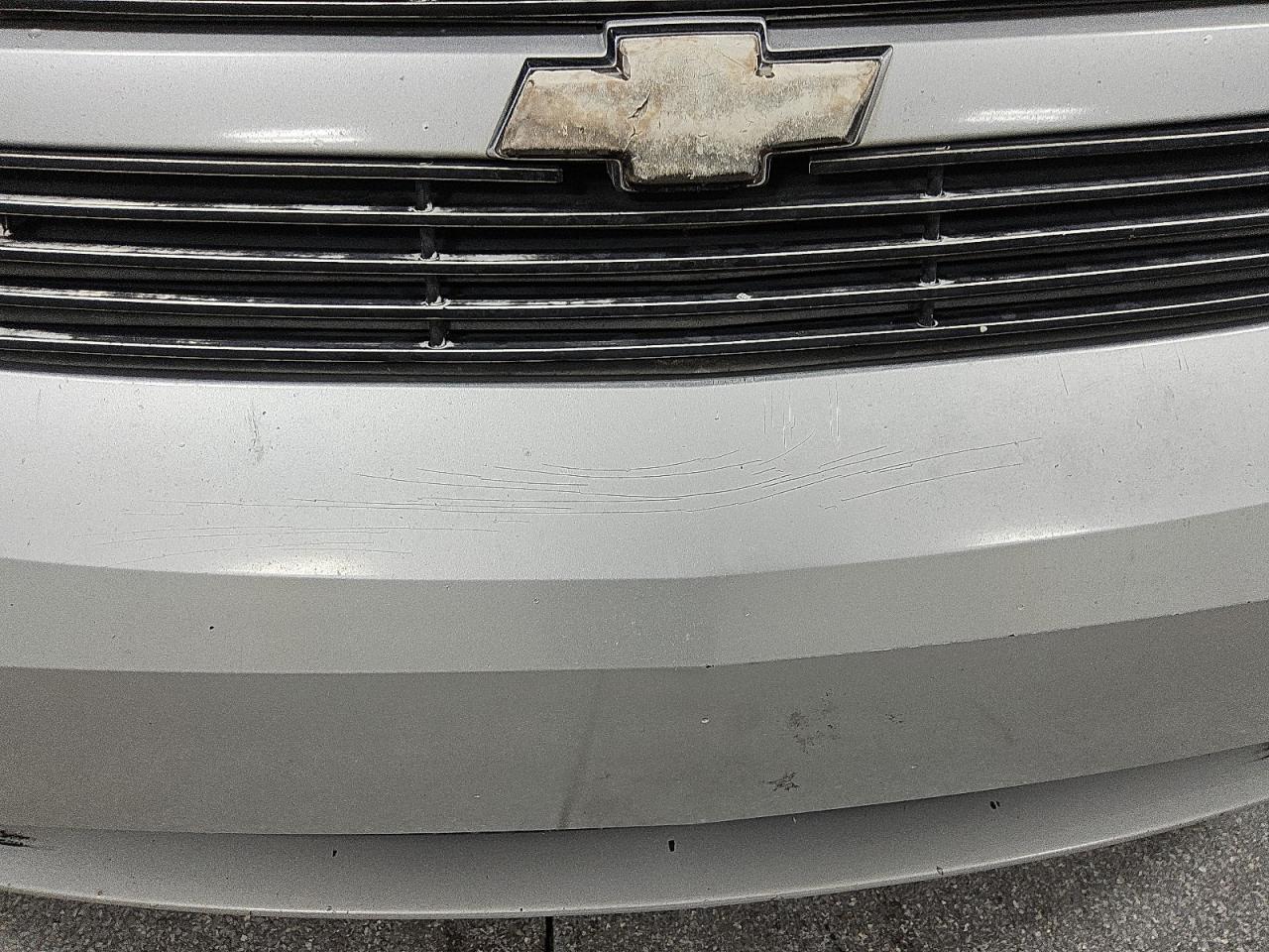2008 Chevrolet Cobalt Sport Silver vin: 1G1AM18B787197880 Damage: Front Bumper/Cover, Cracked Paint, 9 To 10 Inches