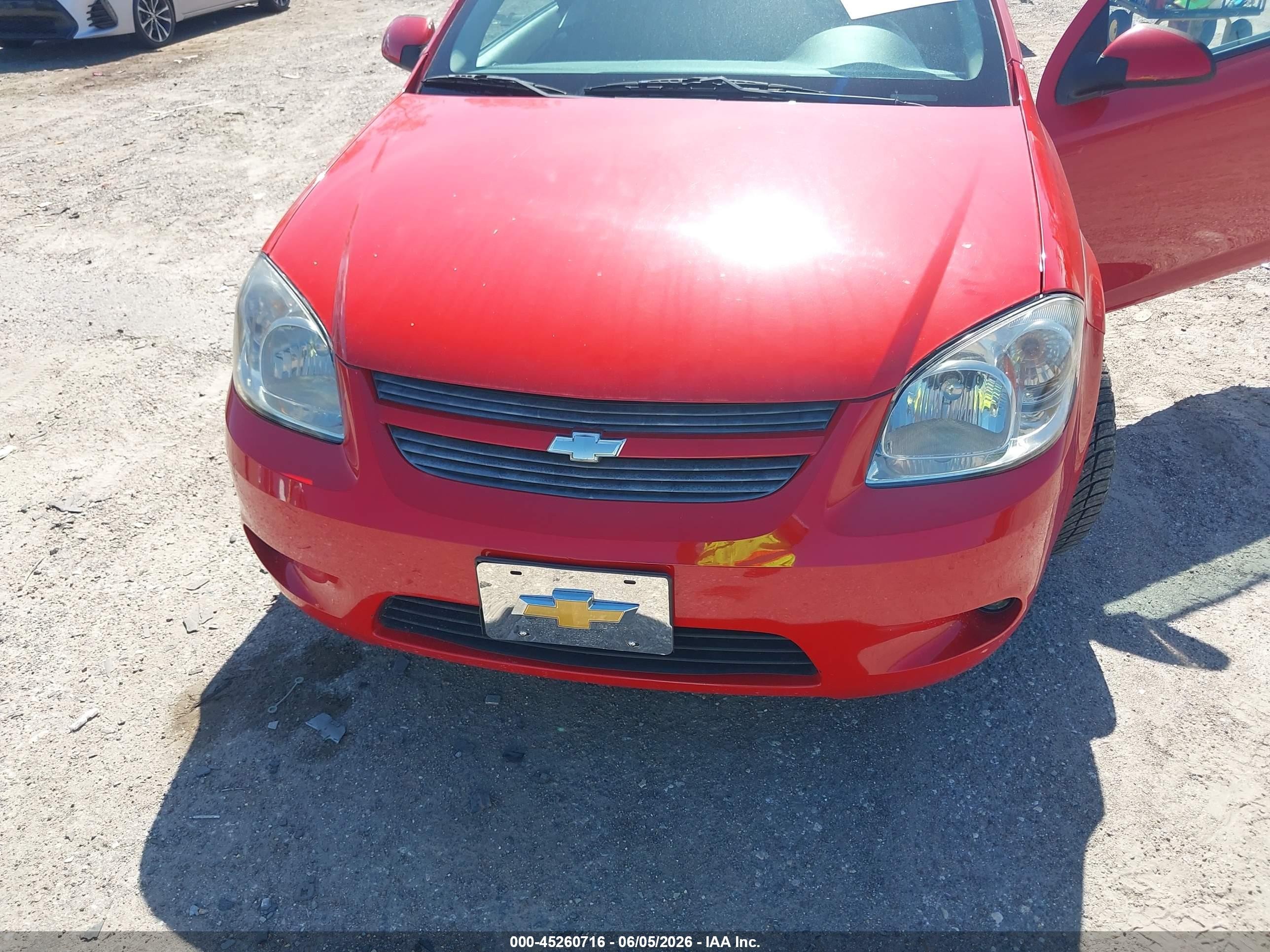 2008 Chevrolet Cobalt Sport Красный vin: 1G1AM18BX87164761
