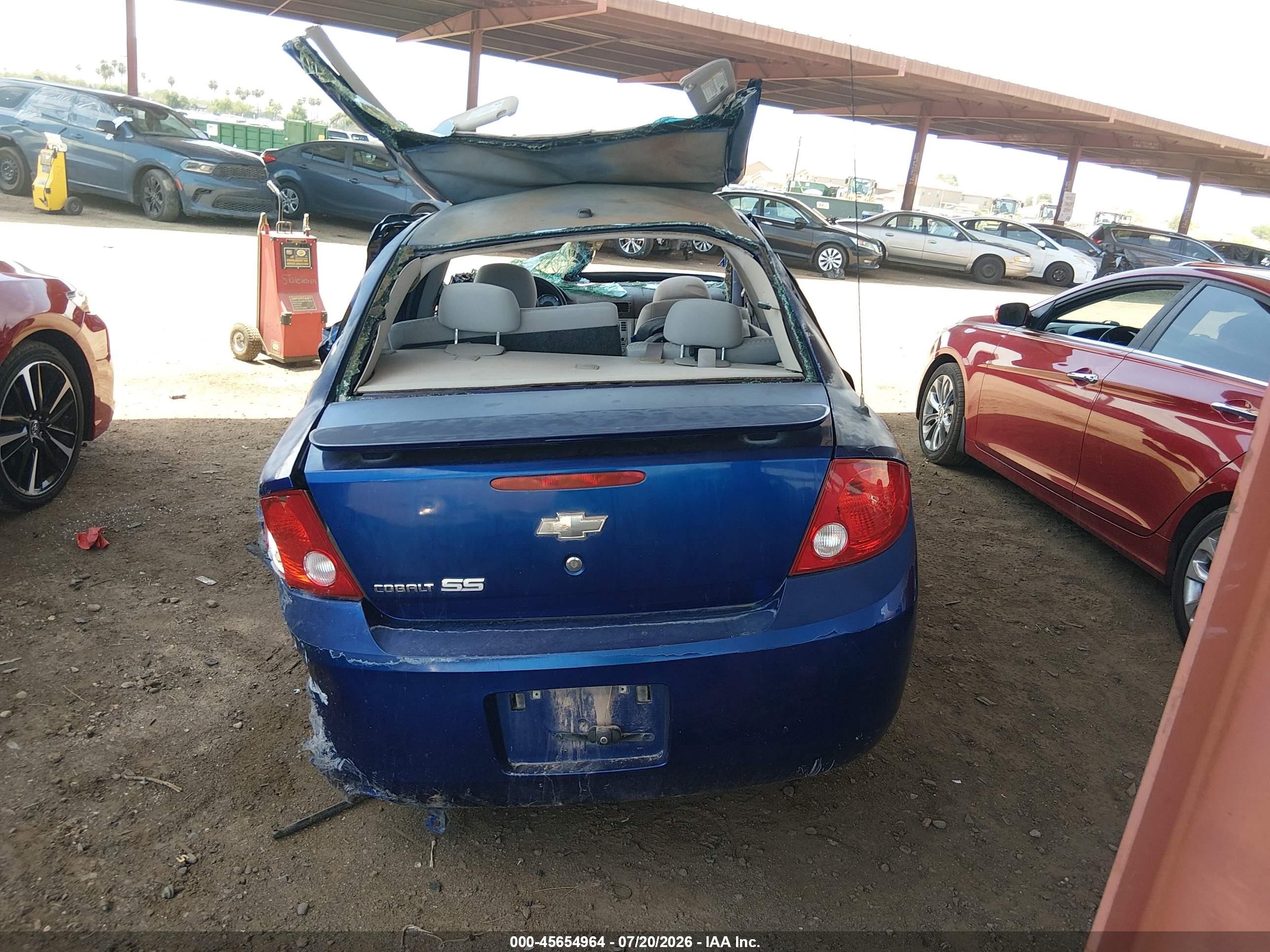 2006 Chevrolet Cobalt Ss Blue vin: 1G1AM55B767731467