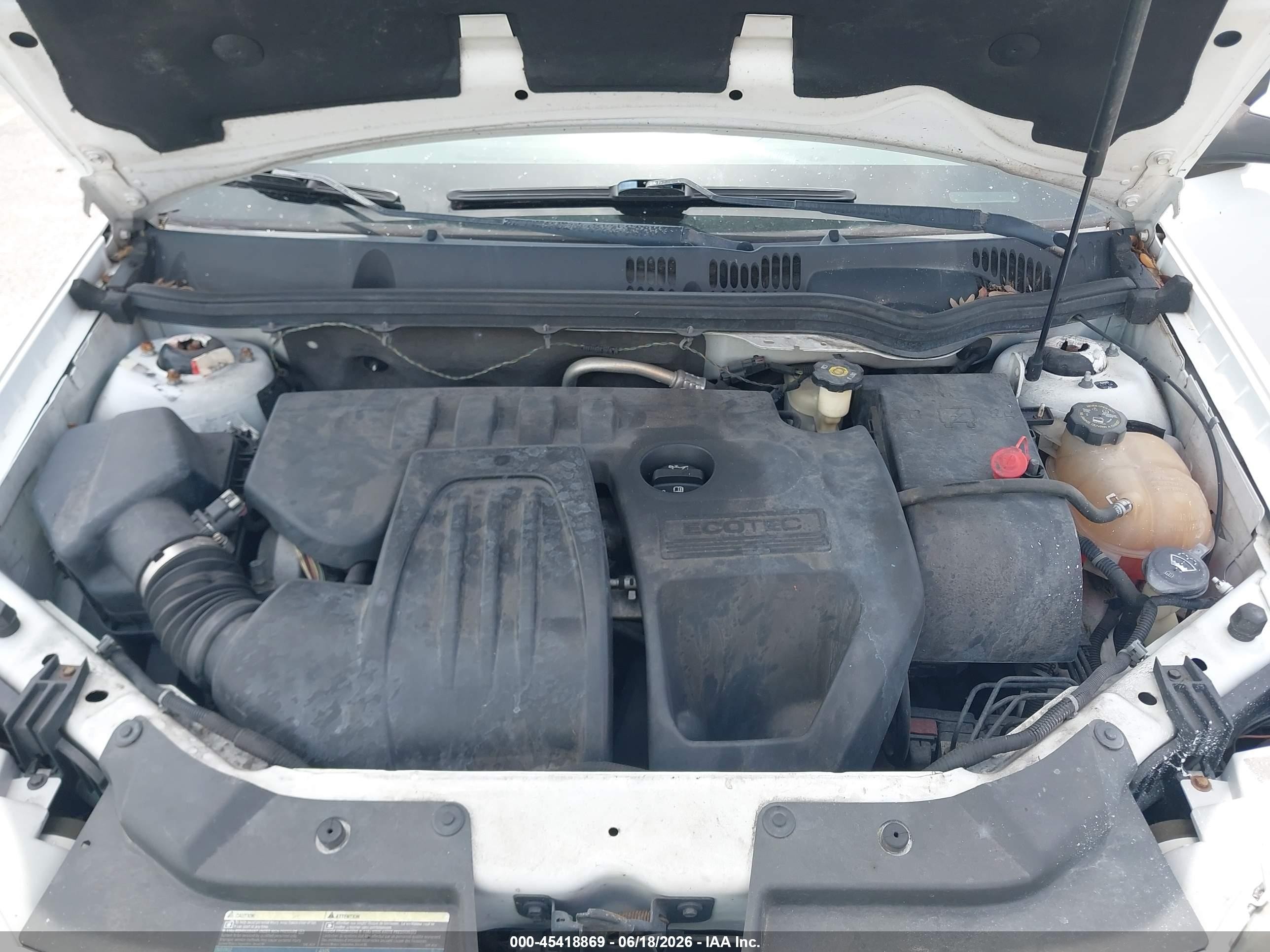 2007 Chevrolet Cobalt Ss White vin: 1G1AM58B077331957