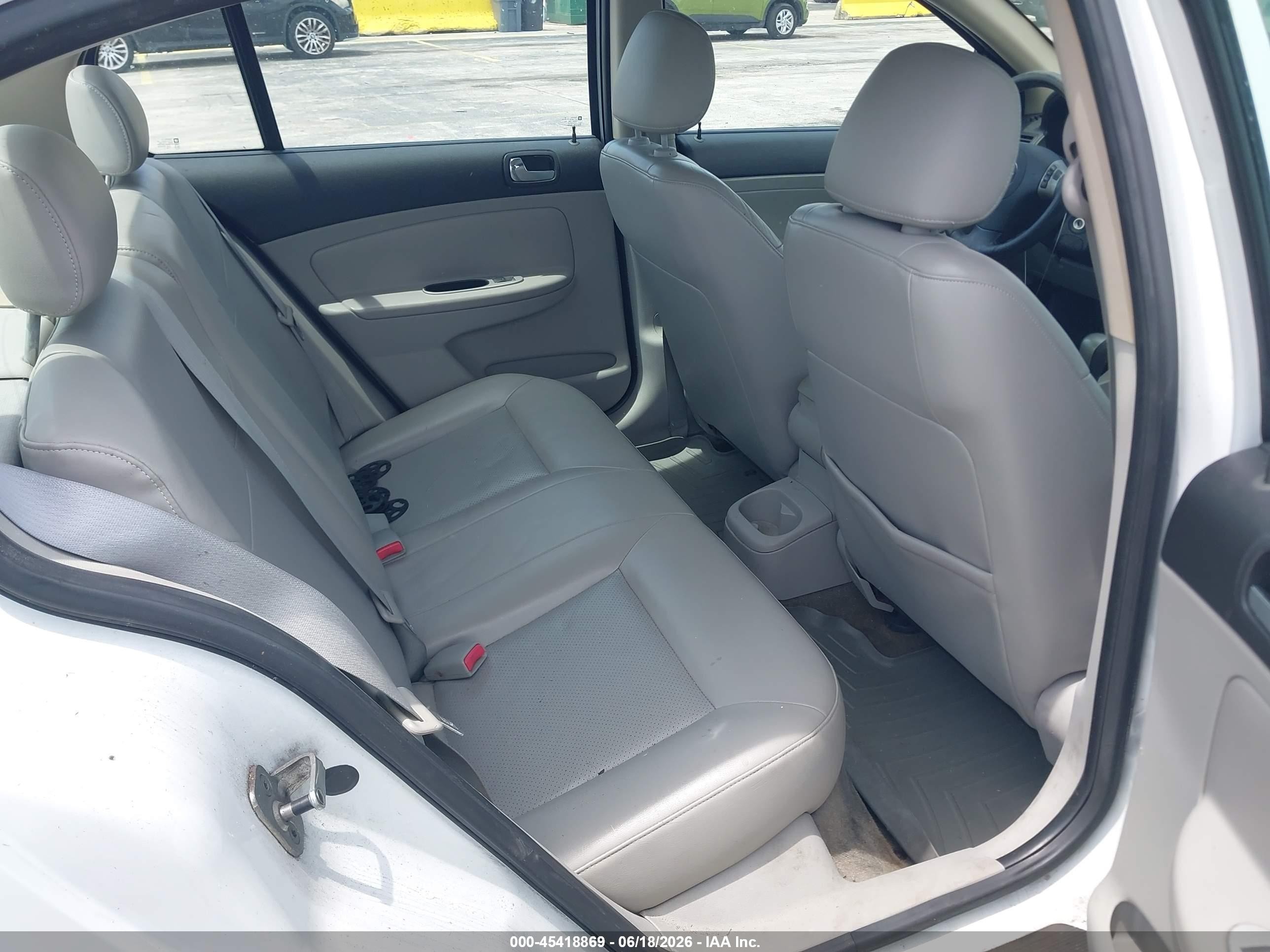 2007 Chevrolet Cobalt Ss White vin: 1G1AM58B077331957