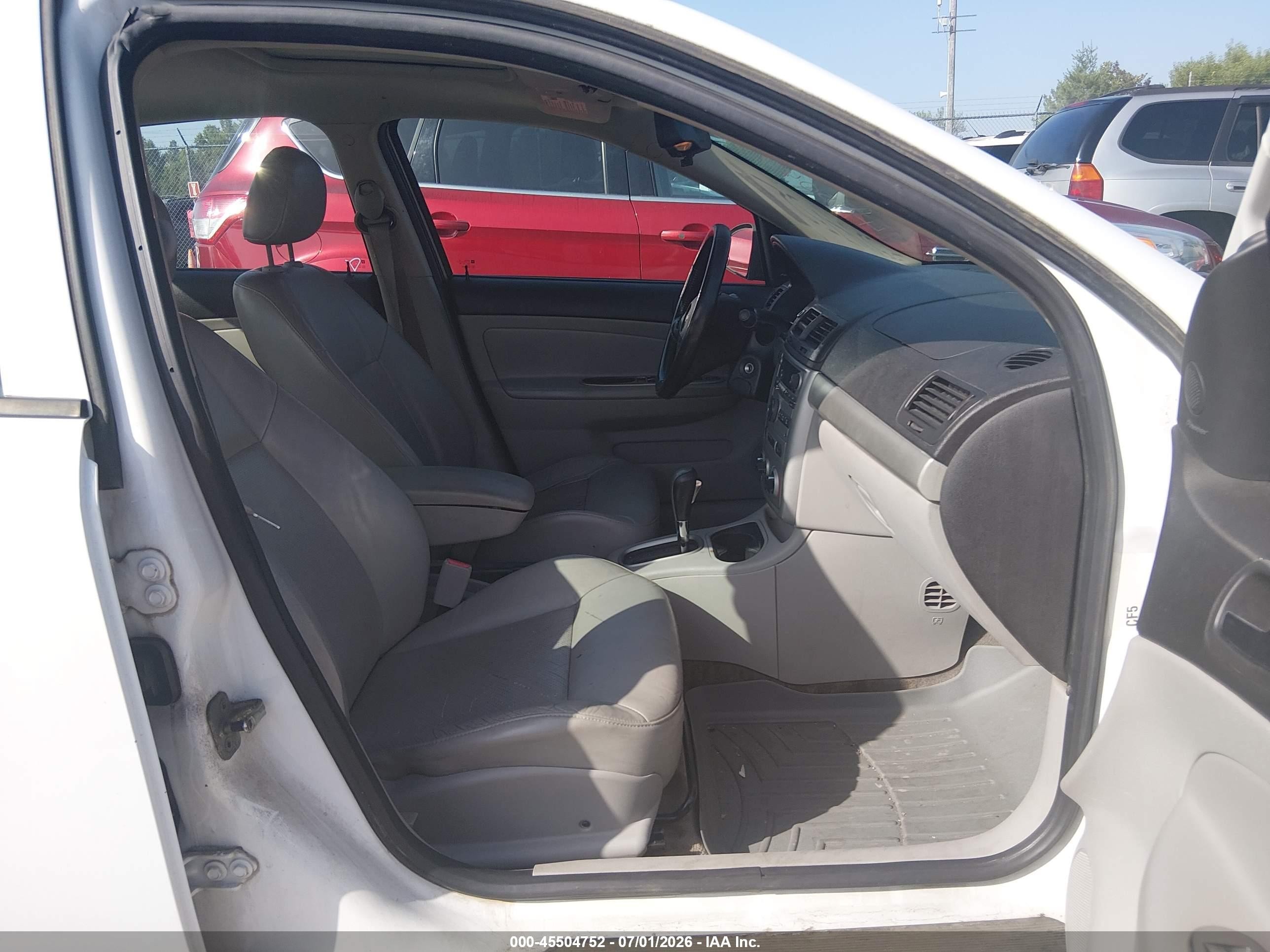 2008 Chevrolet Cobalt Sport White vin: 1G1AM58B087199266