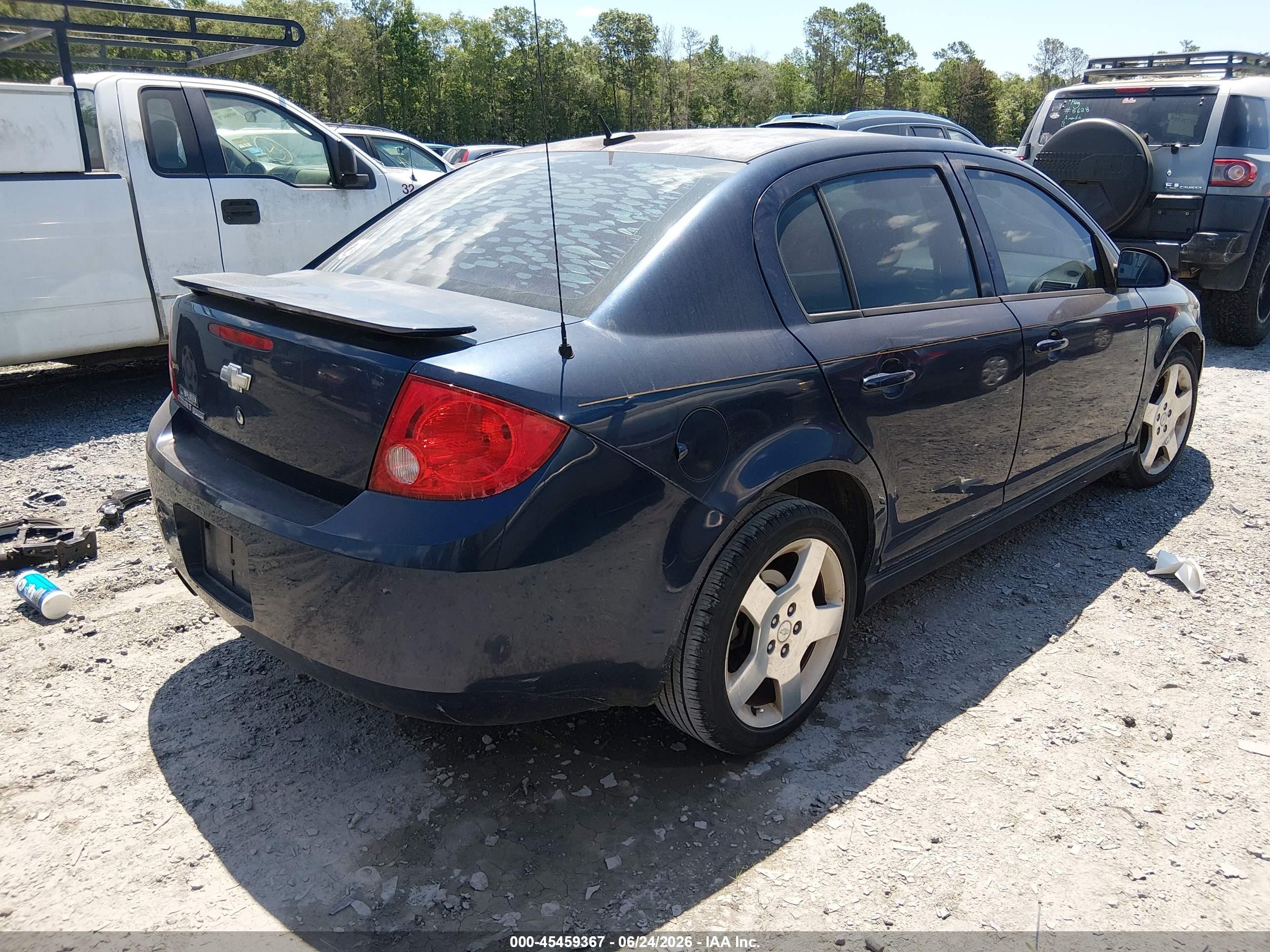 2008 Chevrolet Cobalt Sport Blue vin: 1G1AM58B587175979