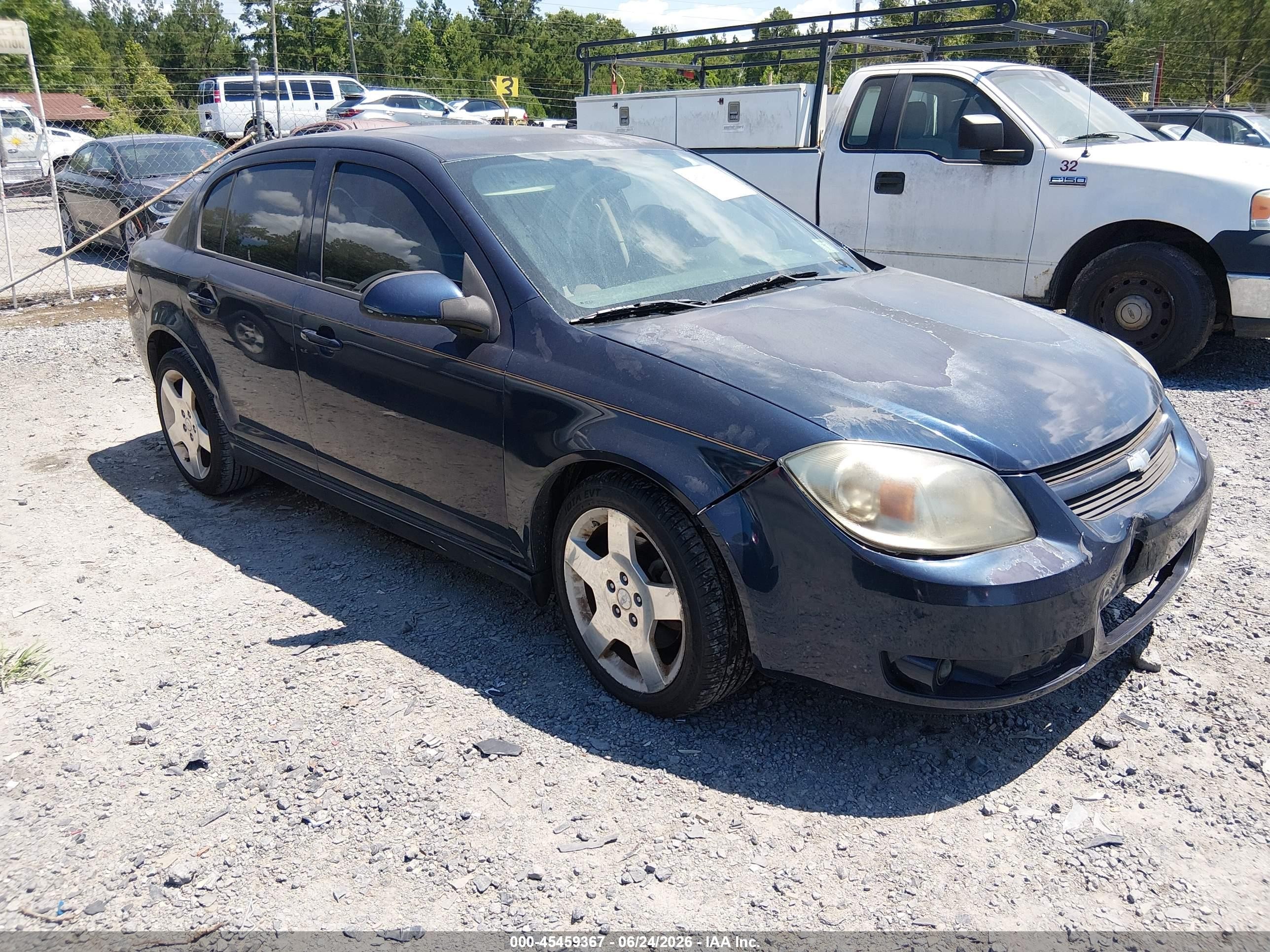 2008 Chevrolet Cobalt Sport Blue vin: 1G1AM58B587175979