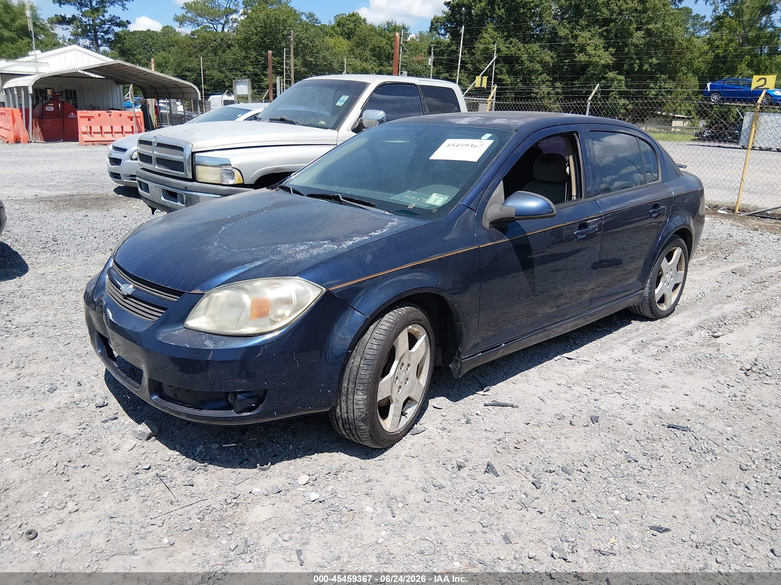 2008 Chevrolet Cobalt Sport Blue vin: 1G1AM58B587175979