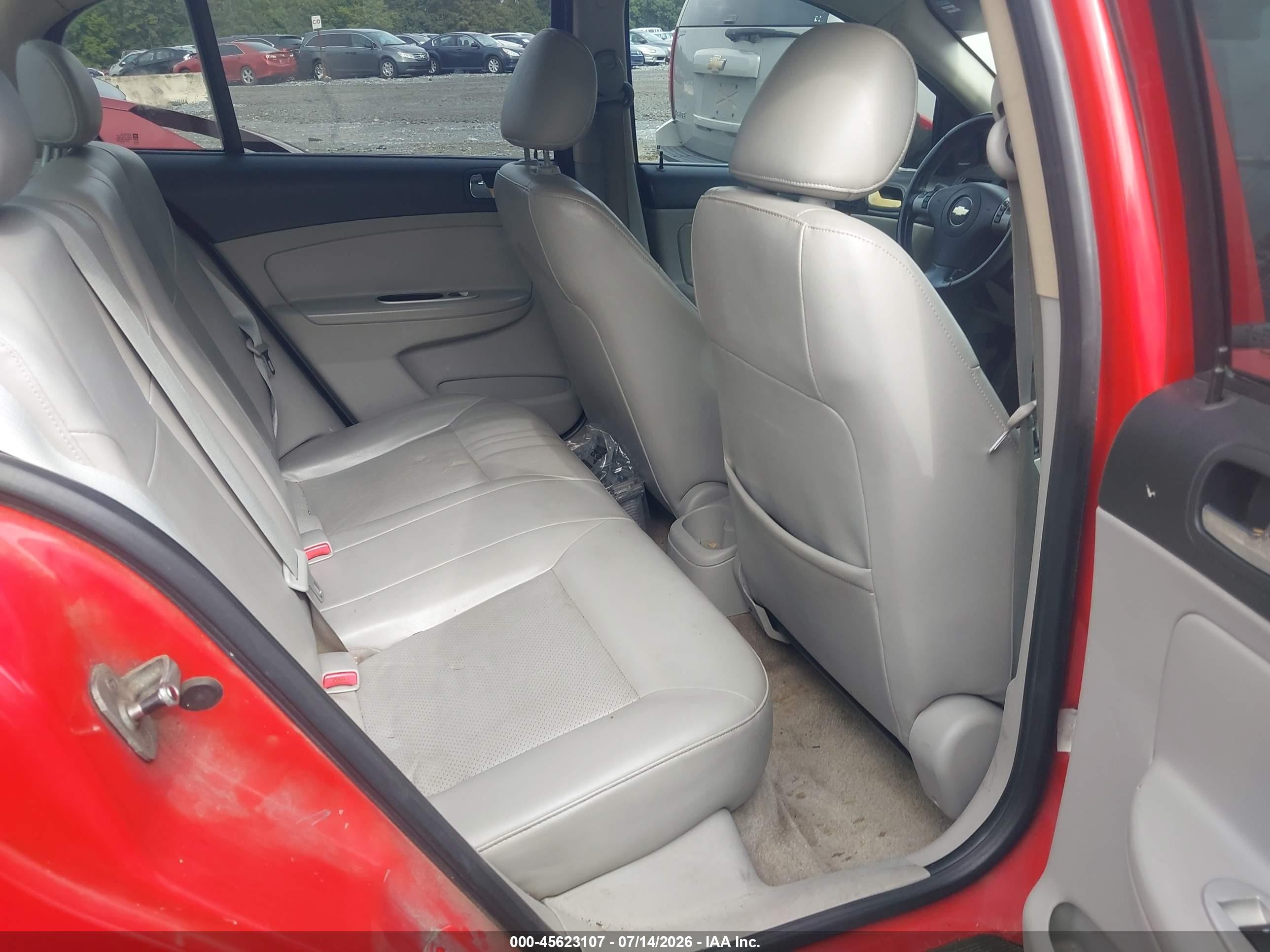 2008 Chevrolet Cobalt Sport Красный vin: 1G1AM58B687193178
