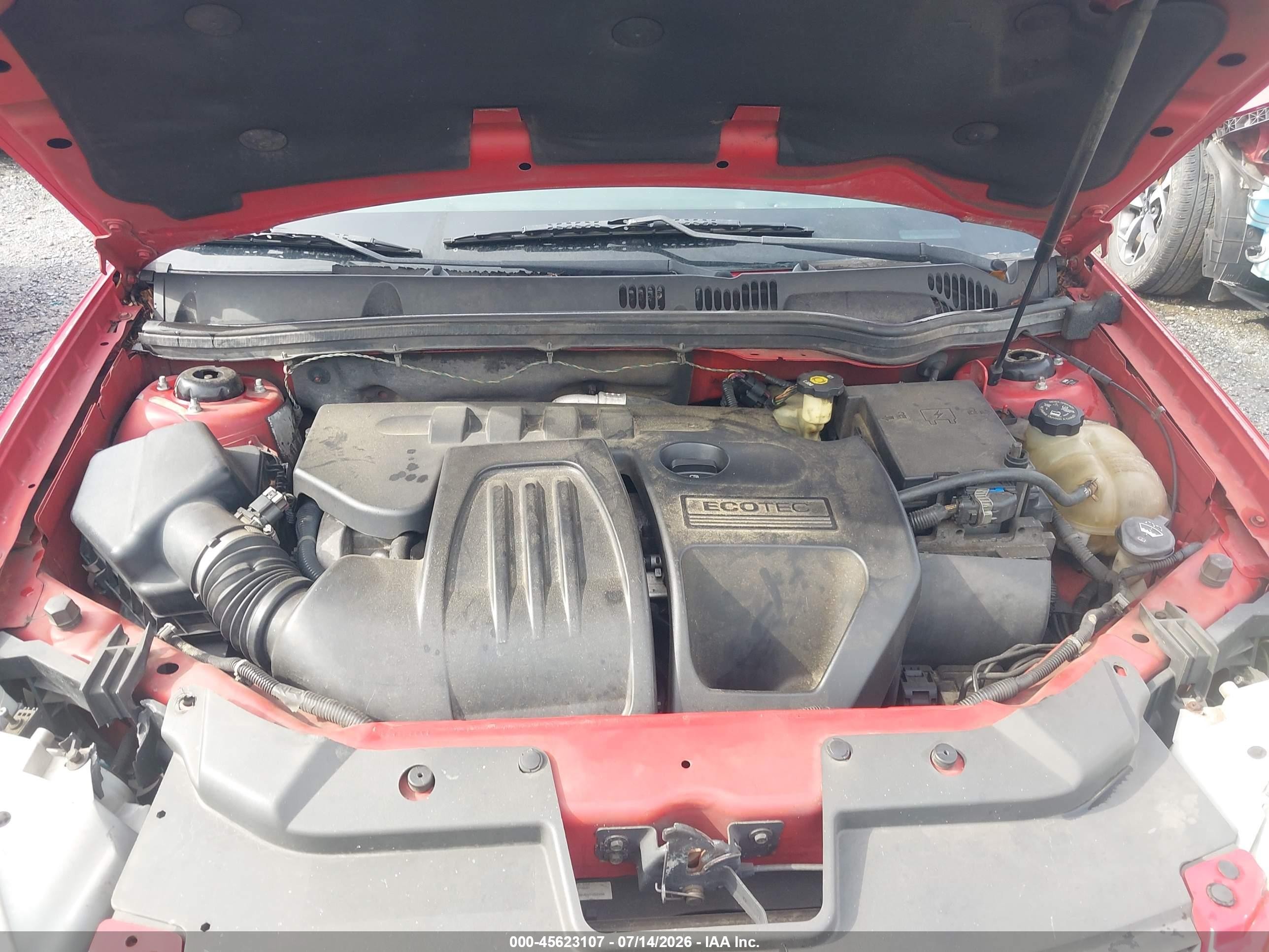 2008 Chevrolet Cobalt Sport Красный vin: 1G1AM58B687193178