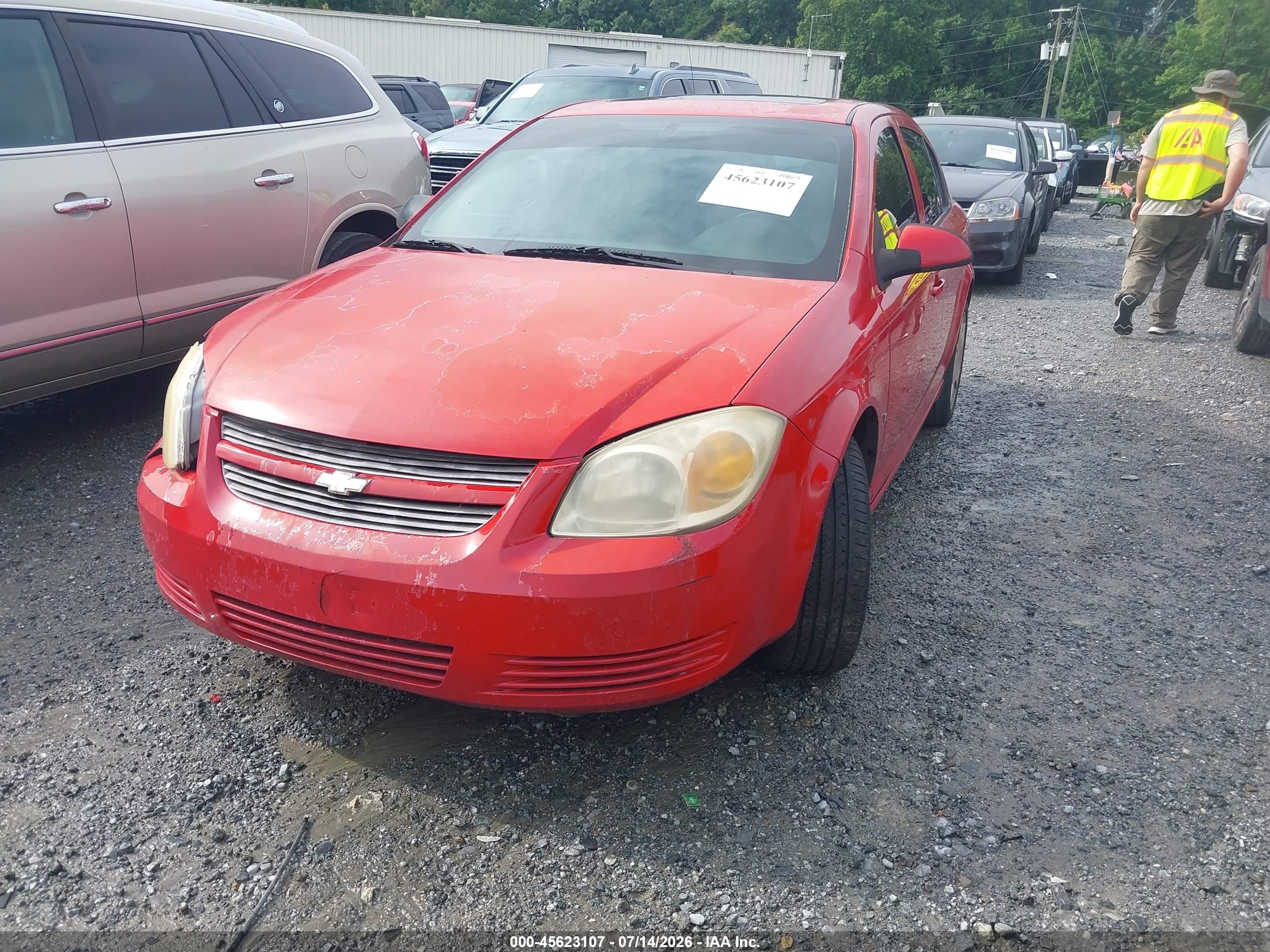 2008 Chevrolet Cobalt Sport Красный vin: 1G1AM58B687193178
