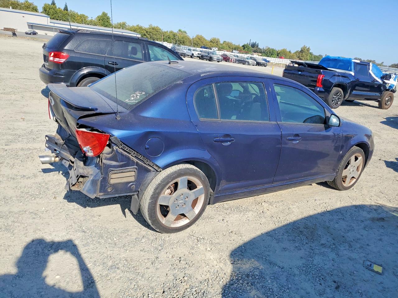 2008 Chevrolet Cobalt Sport Blue vin: 1G1AM58B687215762