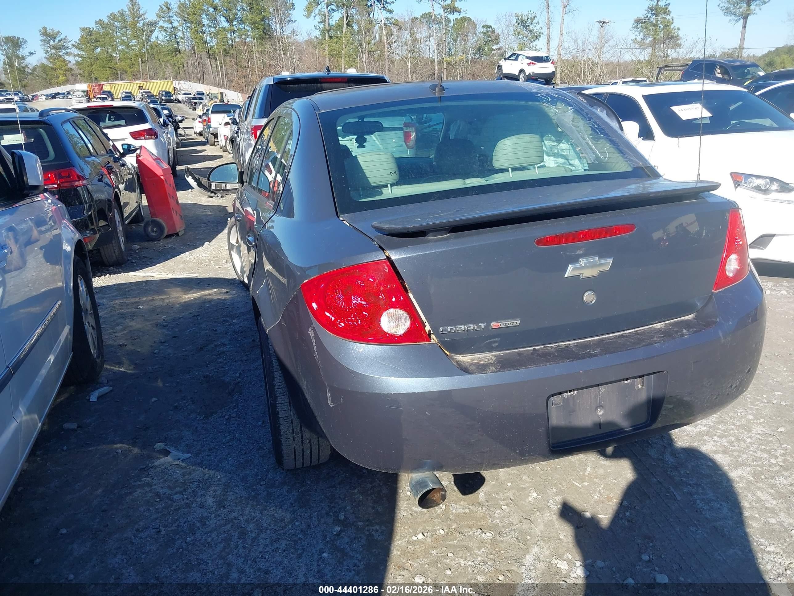 2008 Chevrolet Cobalt Sport Black vin: 1G1AM58B687244937