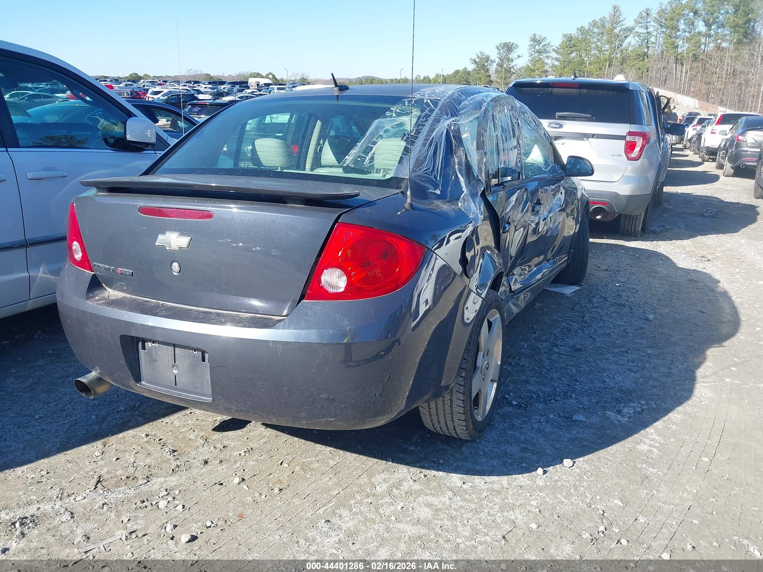 2008 Chevrolet Cobalt Sport Black vin: 1G1AM58B687244937