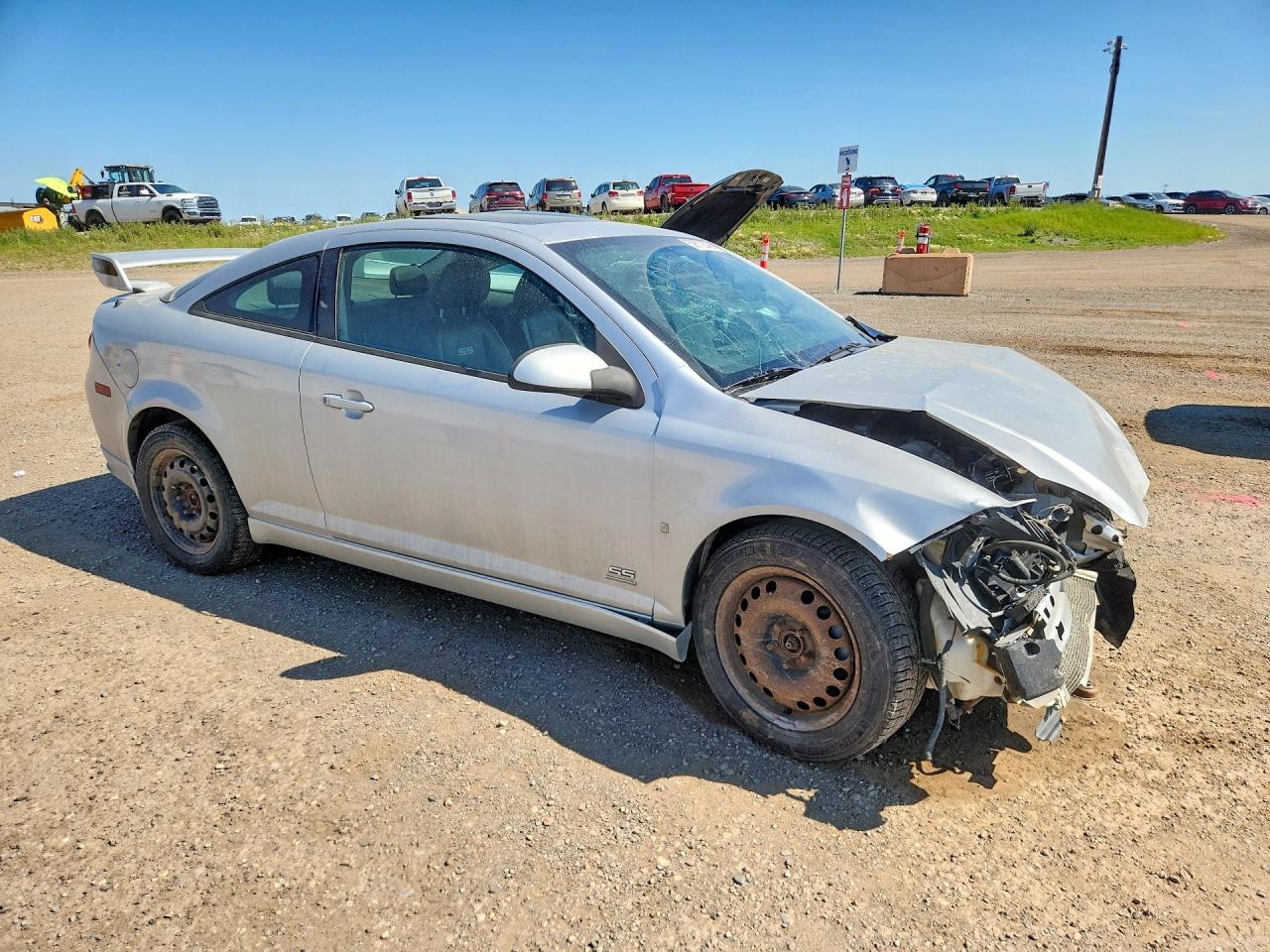 2007 Chevrolet Cobalt Ss Supercharged Серебряный vin: 1G1AP11P777143796
