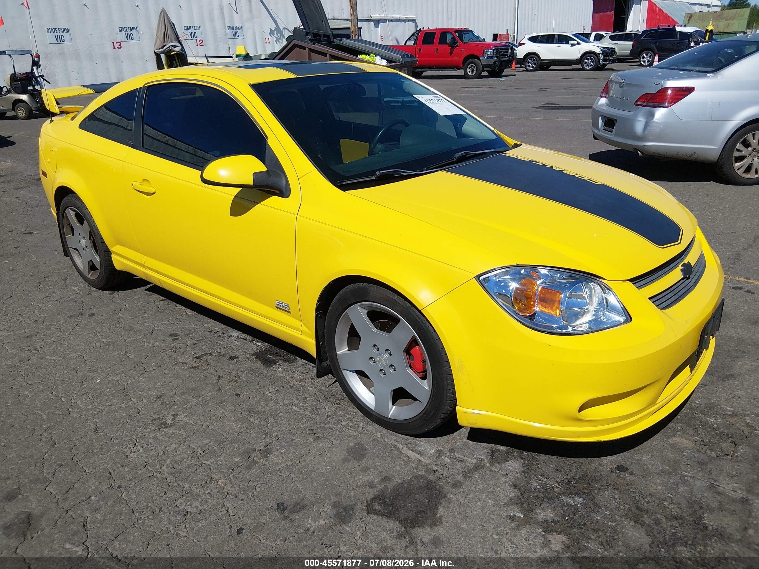 2006 Chevrolet Cobalt Ss Supercharged Yellow vin: 1G1AP14P667750010