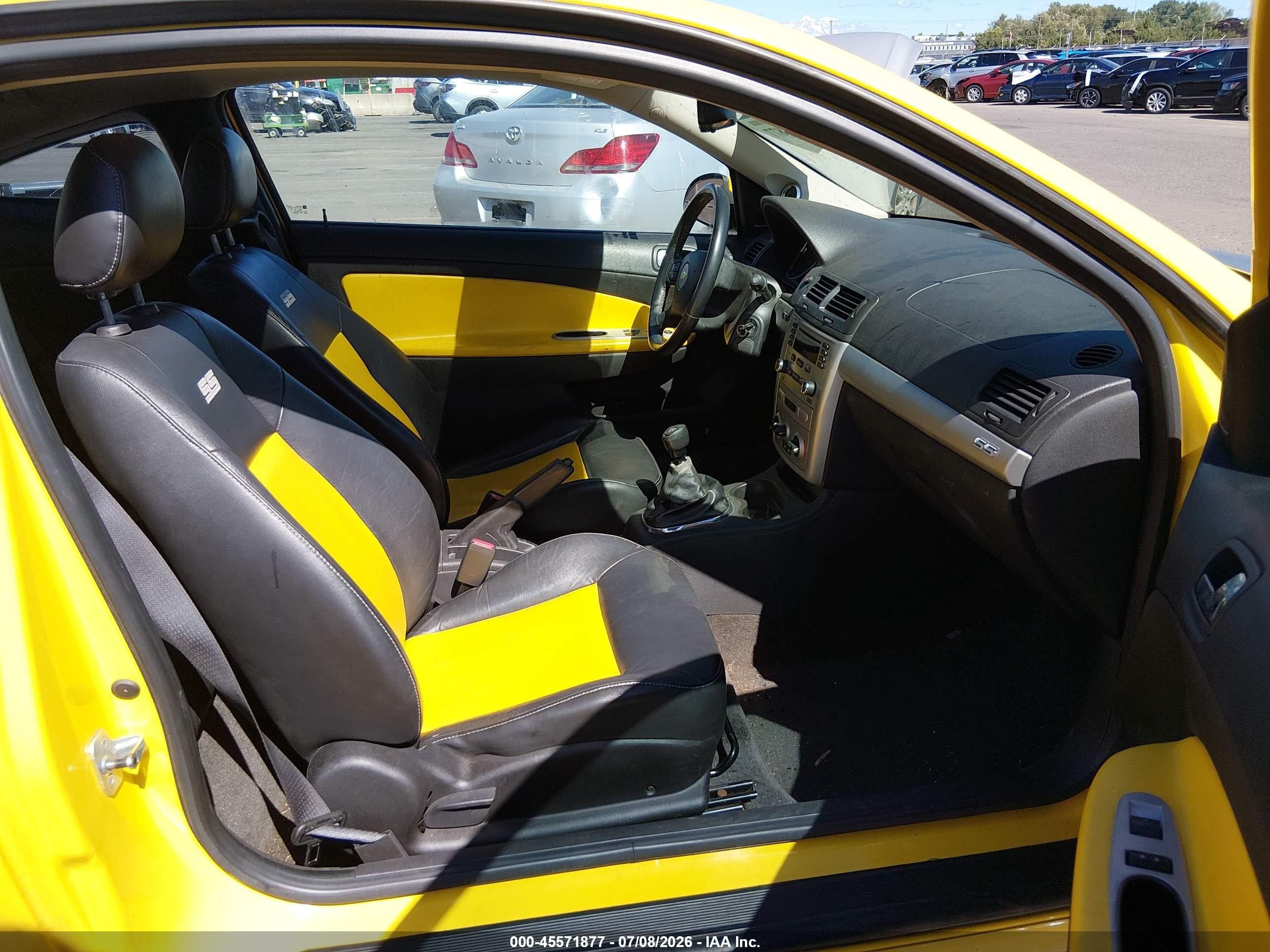 2006 Chevrolet Cobalt Ss Supercharged Желтый vin: 1G1AP14P667750010