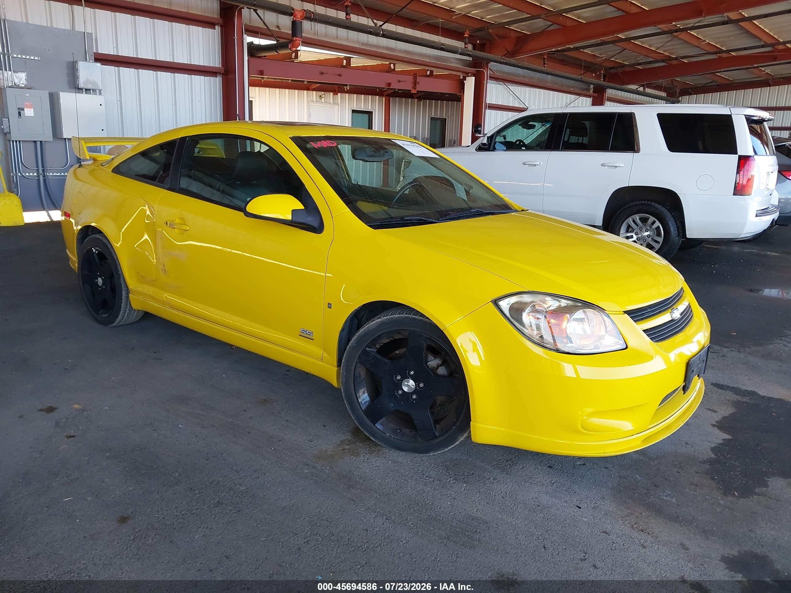 2006 Chevrolet Cobalt Ss Supercharged Yellow vin: 1G1AP14P767867935