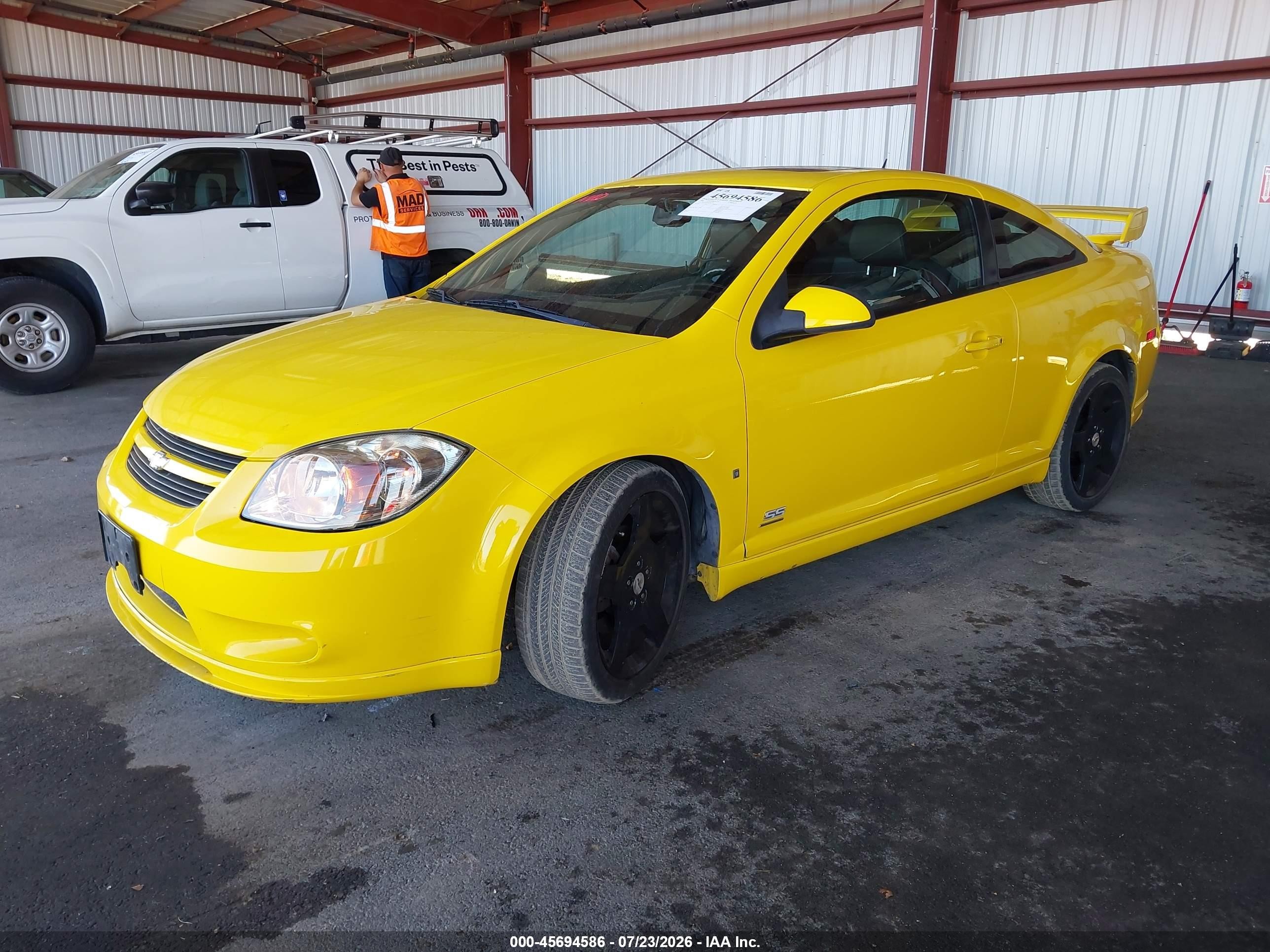 2006 Chevrolet Cobalt Ss Supercharged Yellow vin: 1G1AP14P767867935