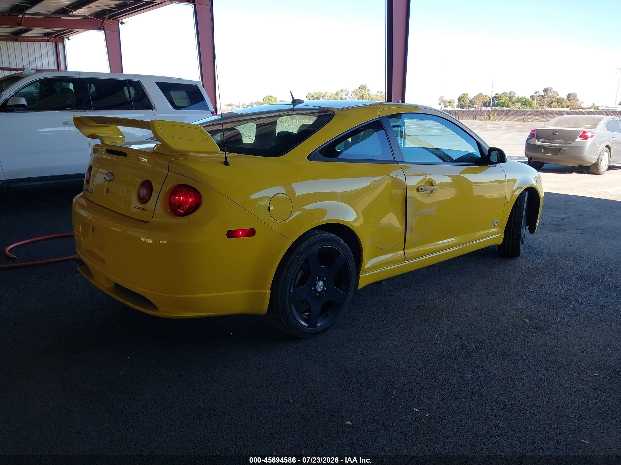 2006 Chevrolet Cobalt Ss Supercharged Yellow vin: 1G1AP14P767867935
