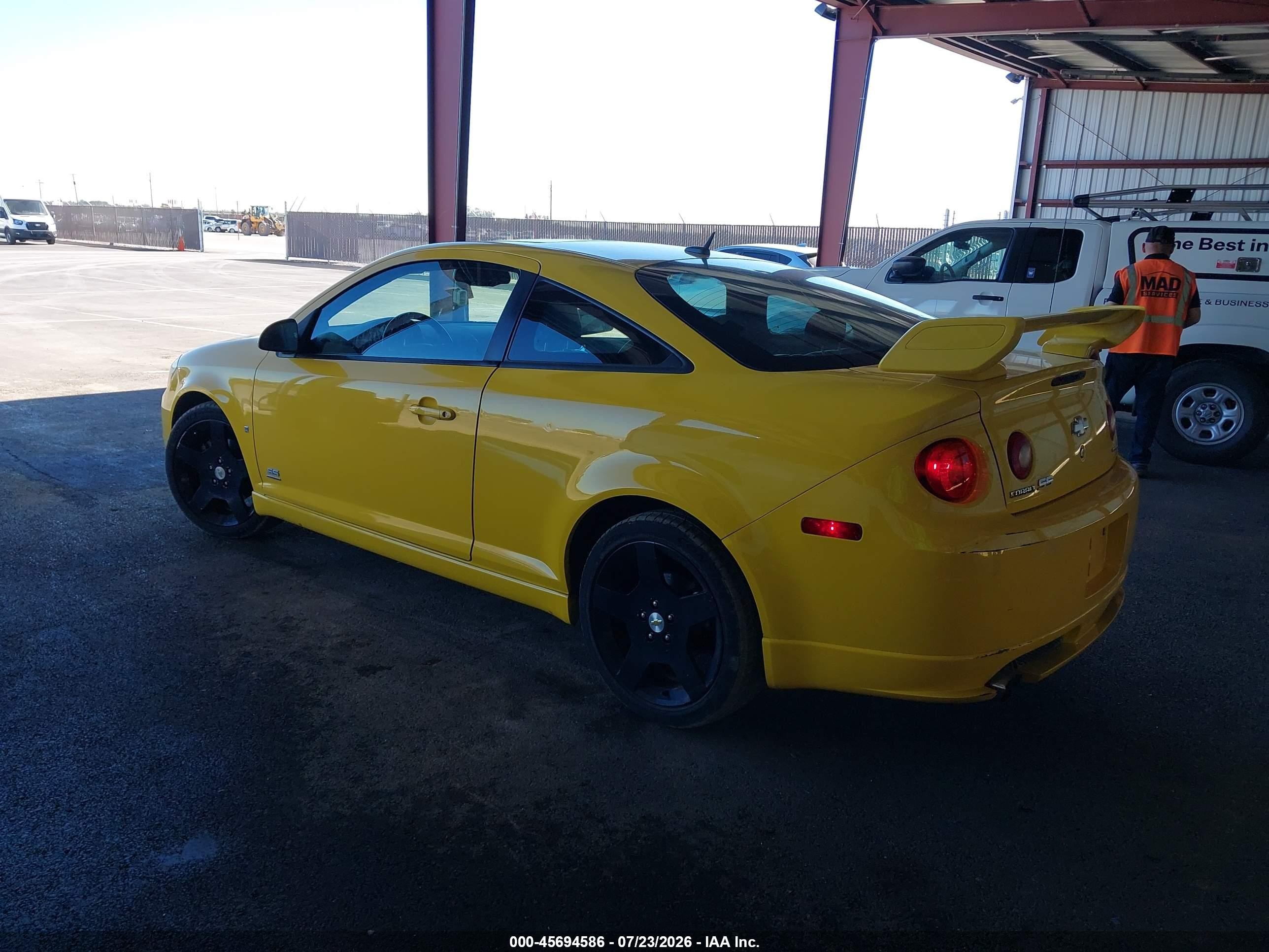 2006 Chevrolet Cobalt Ss Supercharged Yellow vin: 1G1AP14P767867935