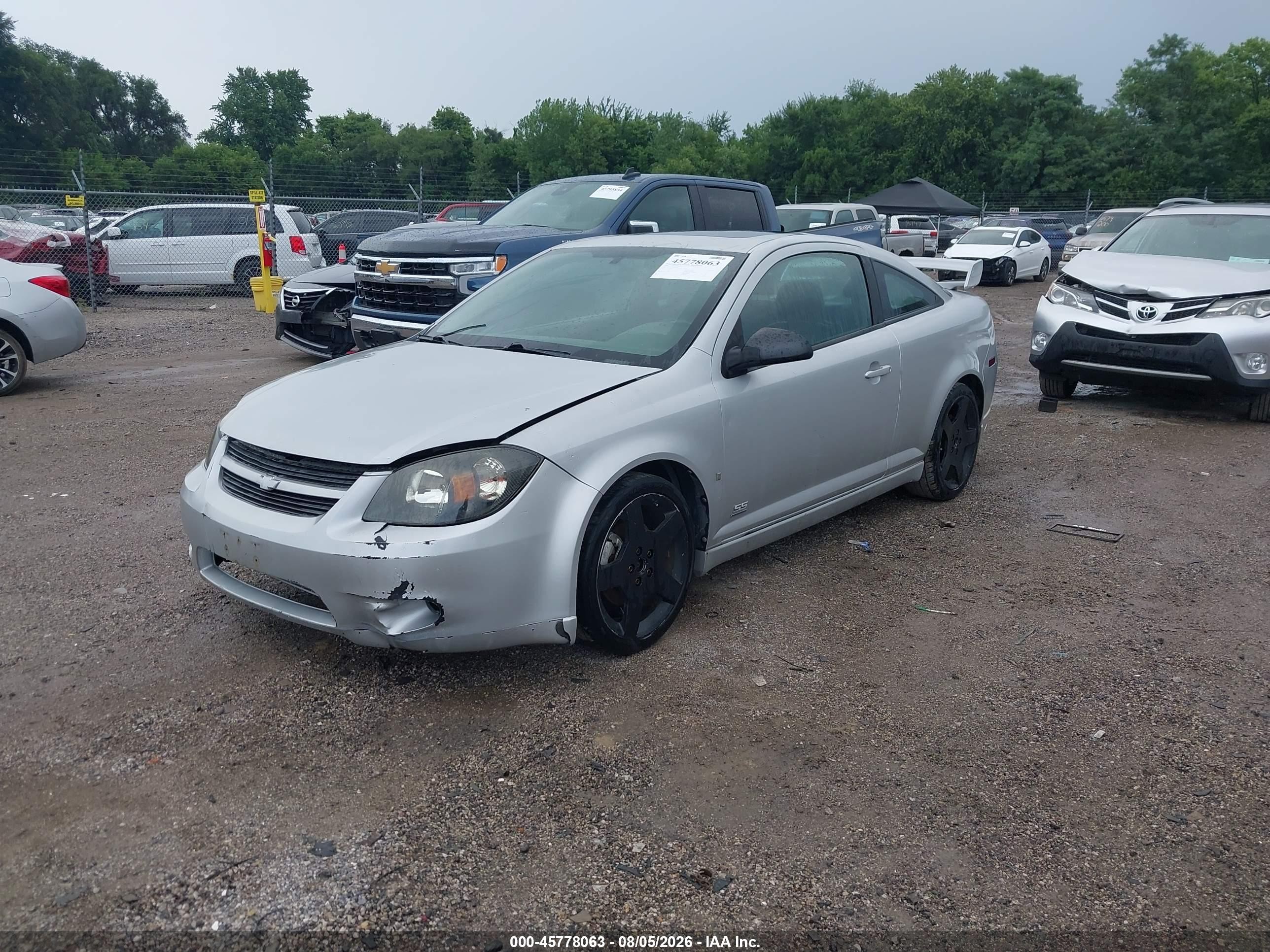 2006 Chevrolet Cobalt Ss Supercharged Silver vin: 1G1AP14P967687100
