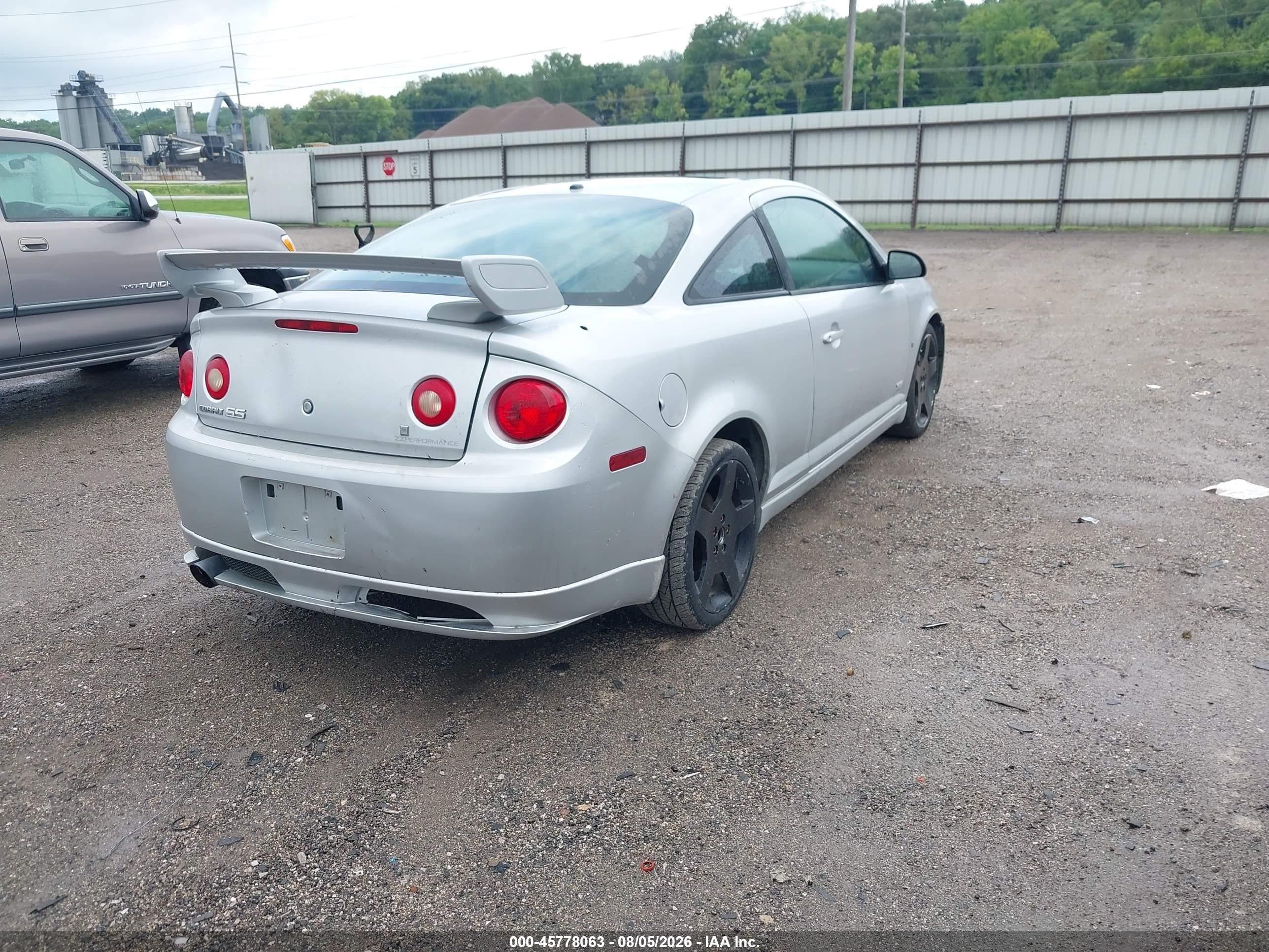 2006 Chevrolet Cobalt Ss Supercharged Silver vin: 1G1AP14P967687100
