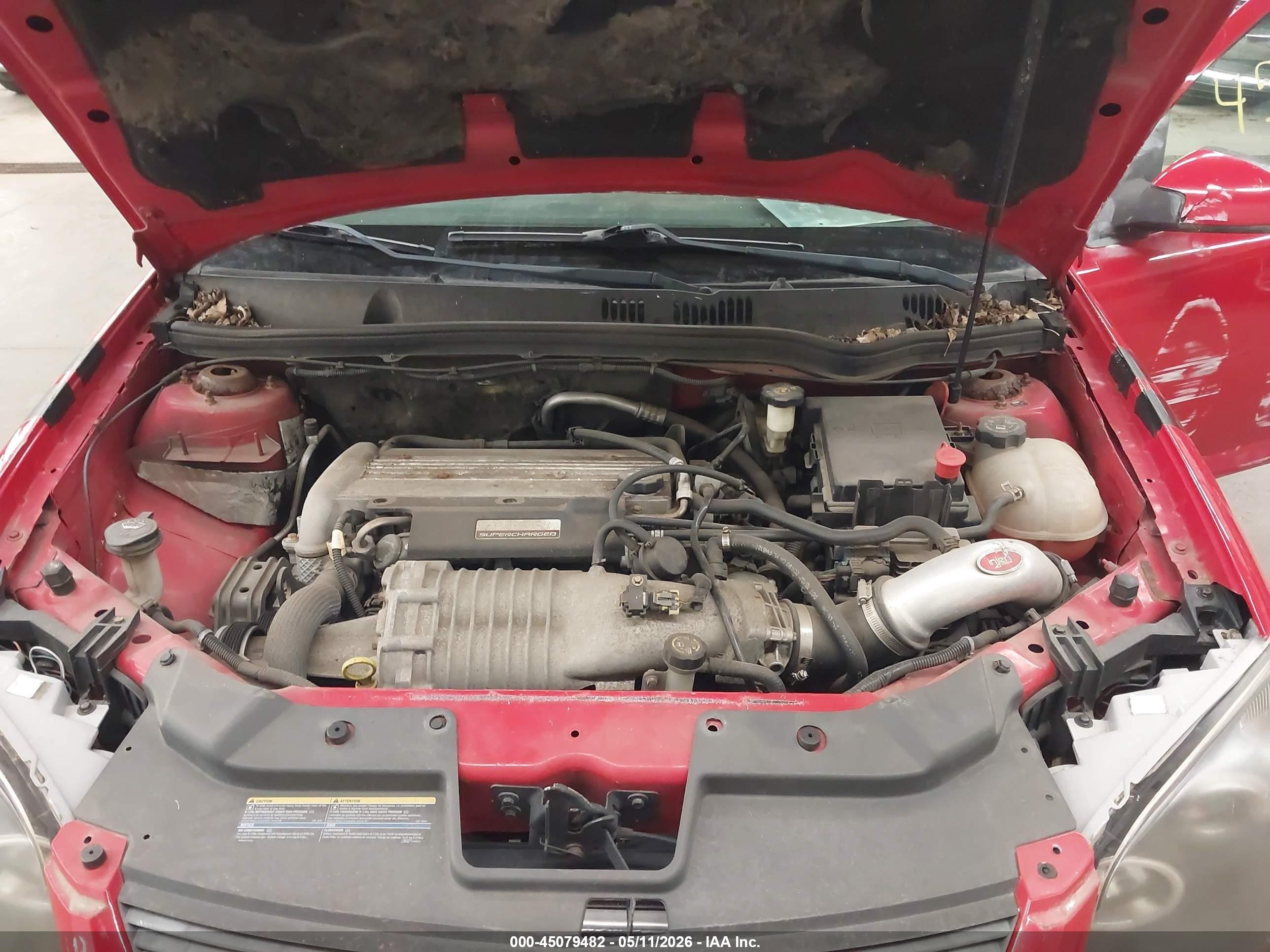 2007 Chevrolet Cobalt Ss Supercharged Red vin: 1G1AP18P377379562