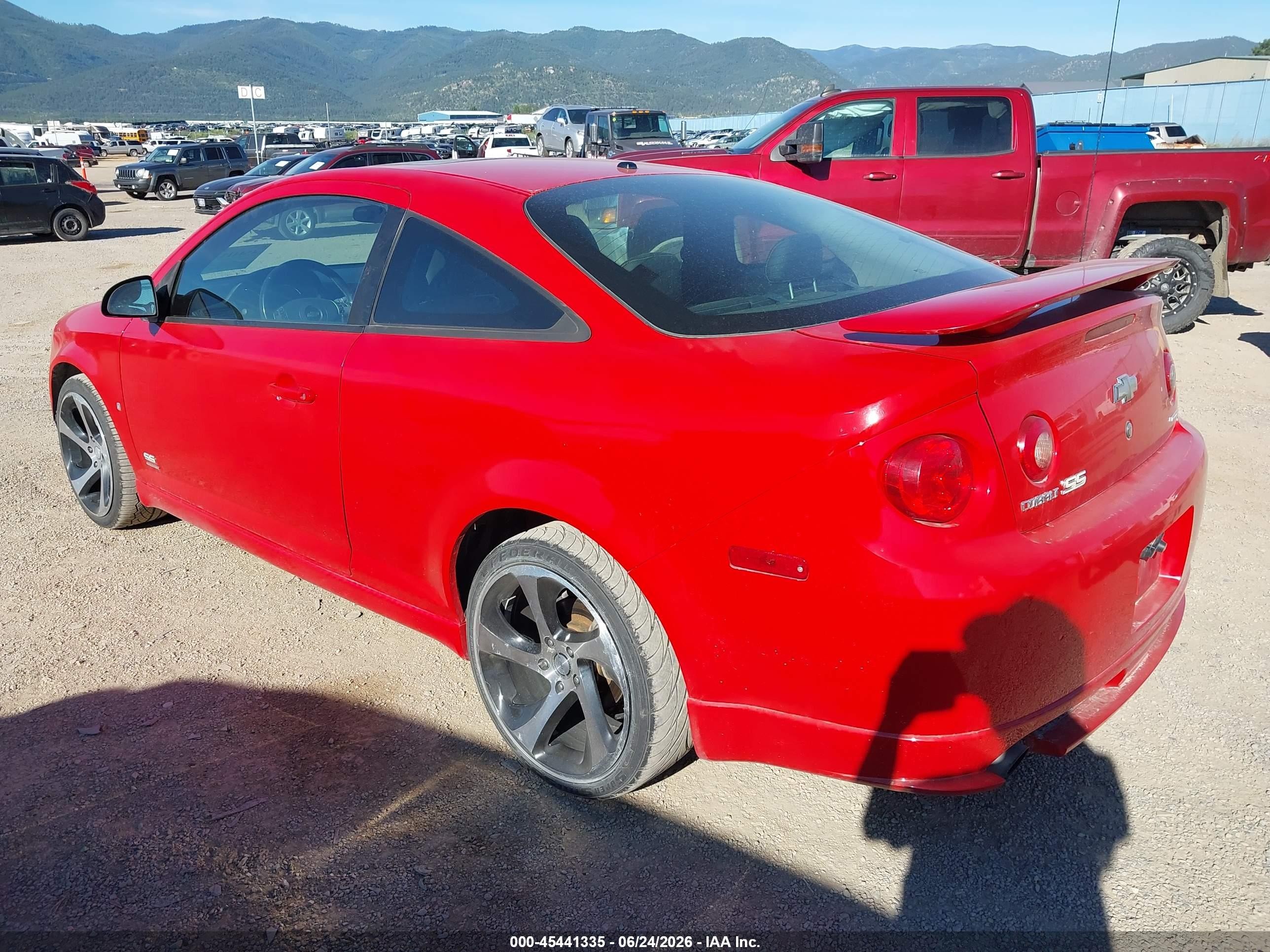 2007 Chevrolet Cobalt Ss Supercharged Red vin: 1G1AP18P877395532